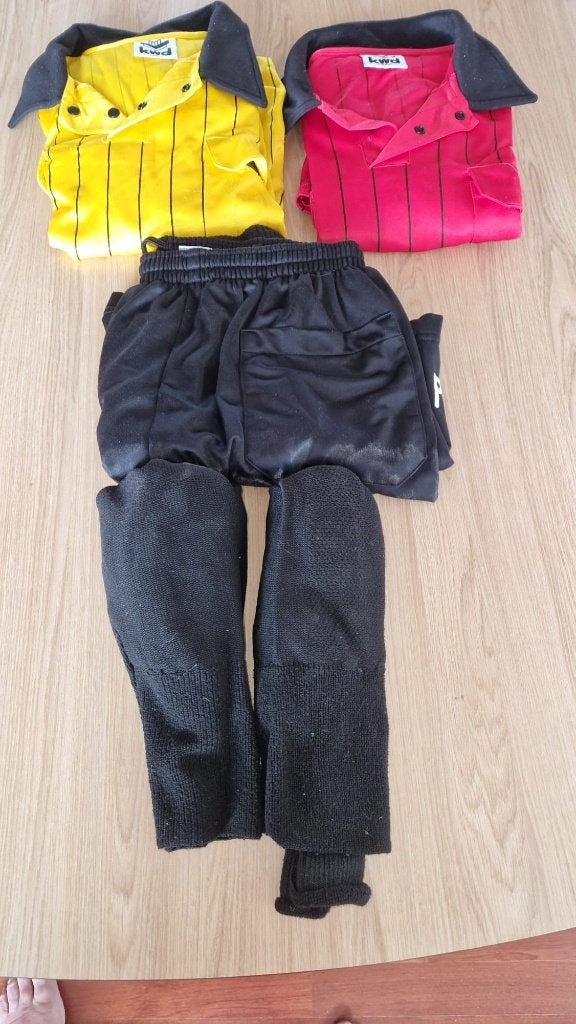 Scheidsrechter outfit, Ophalen, Gedragen, KWD