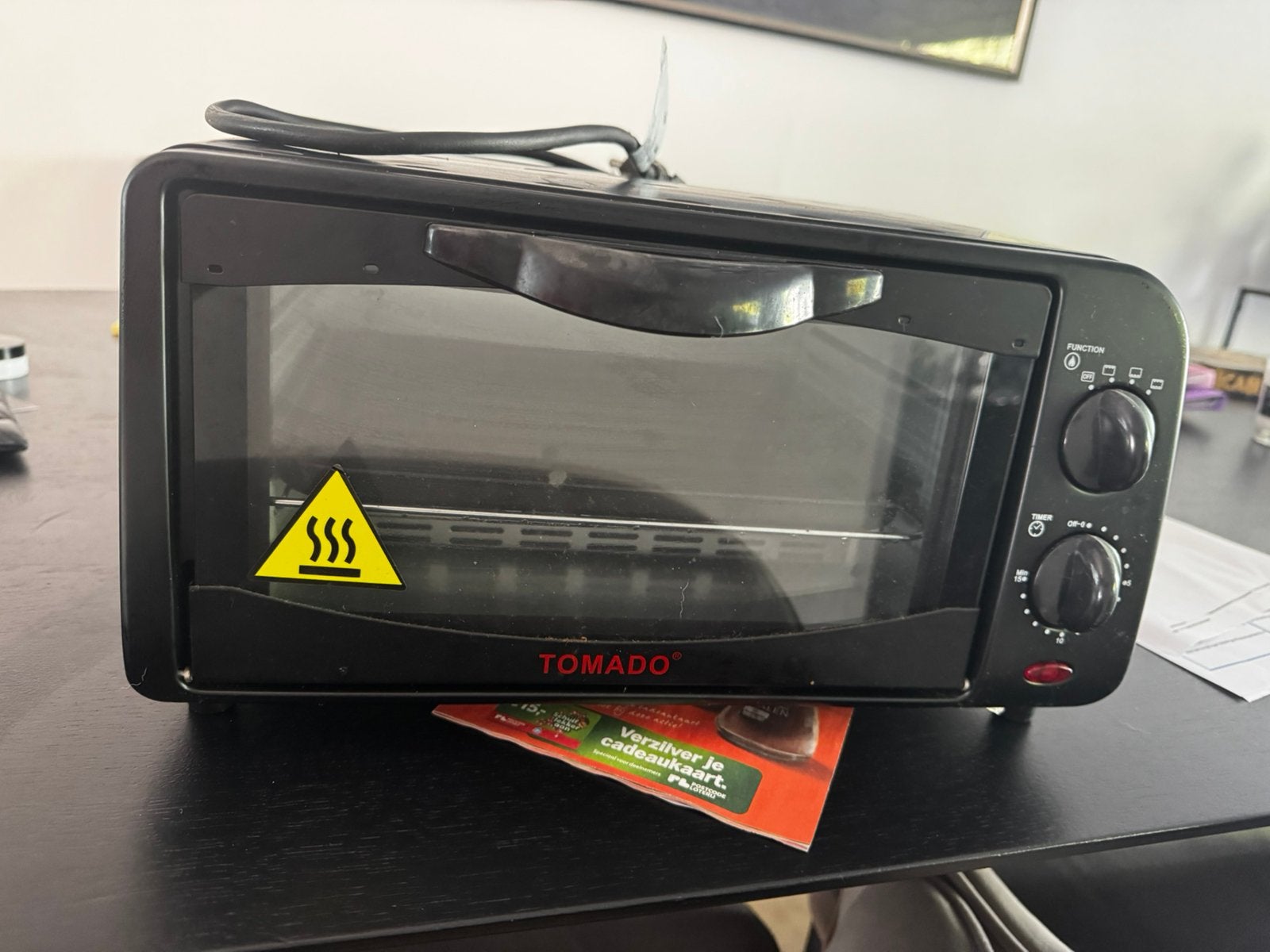 Oven tomado, Ophalen of Verzenden, Zo goed als nieuw, Minder dan 45 cm