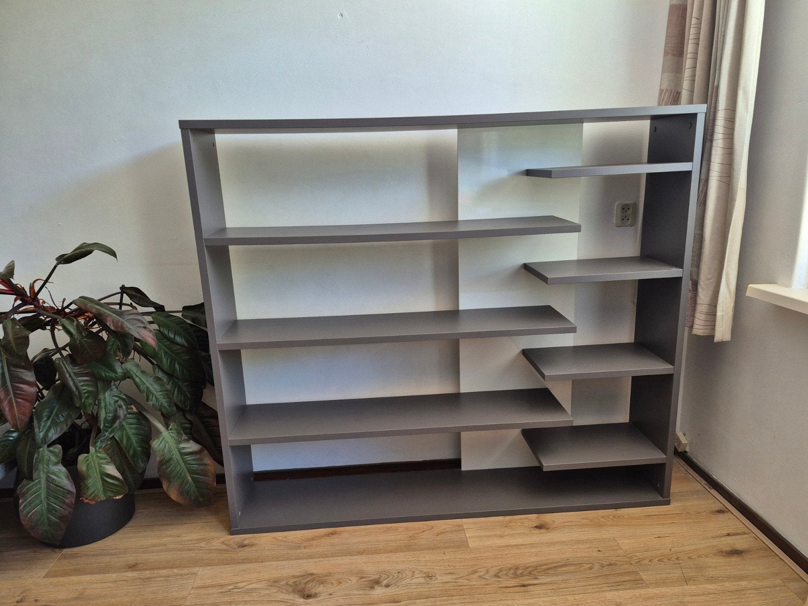 boekenkast met zwevende planken, Ophalen, Met plank(en), 100 tot 150 cm, 150 tot 200 cm
