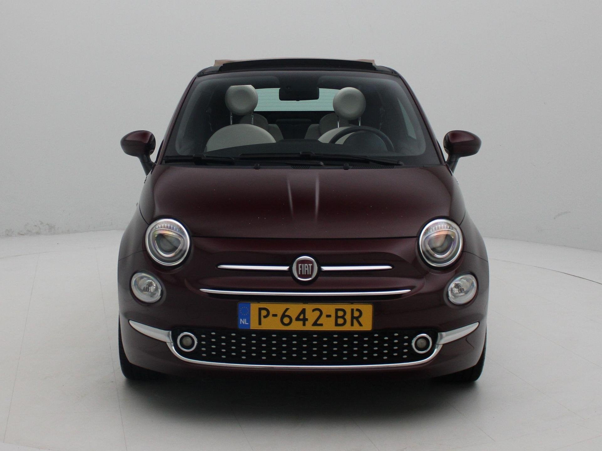 Fiat 500 C 1.0 Hybrid Dolcevita | Apple Carplay/Android Auto, Auto's, 12 maanden, Stof, 4 stoelen, Origineel Nederlands