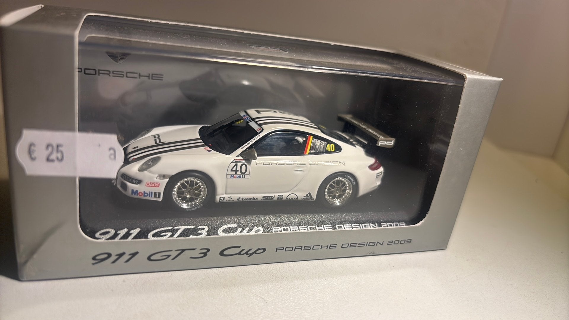 Porsche 911 gt3 cup minichamps 1.43, Hobby en Vrije tijd, Auto, Ophalen of Verzenden, MiniChamps, A