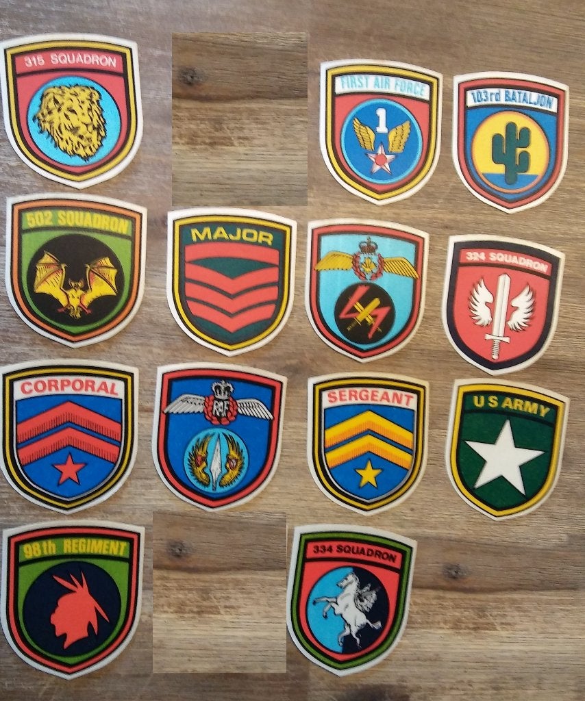 98th regiment 311 502 squadron leger stickers logo, Ophalen of Verzenden, Zo goed als nieuw, Overige typen