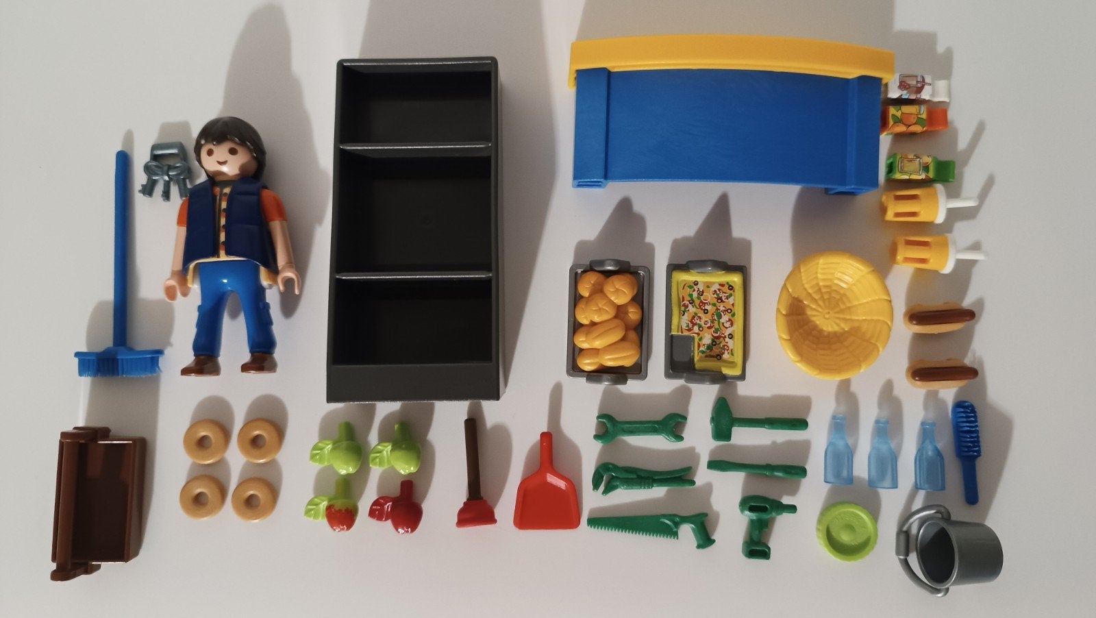 Playmobil 9457 - schoolconciërge met kiosk, Ophalen of Verzenden, Zo goed als nieuw