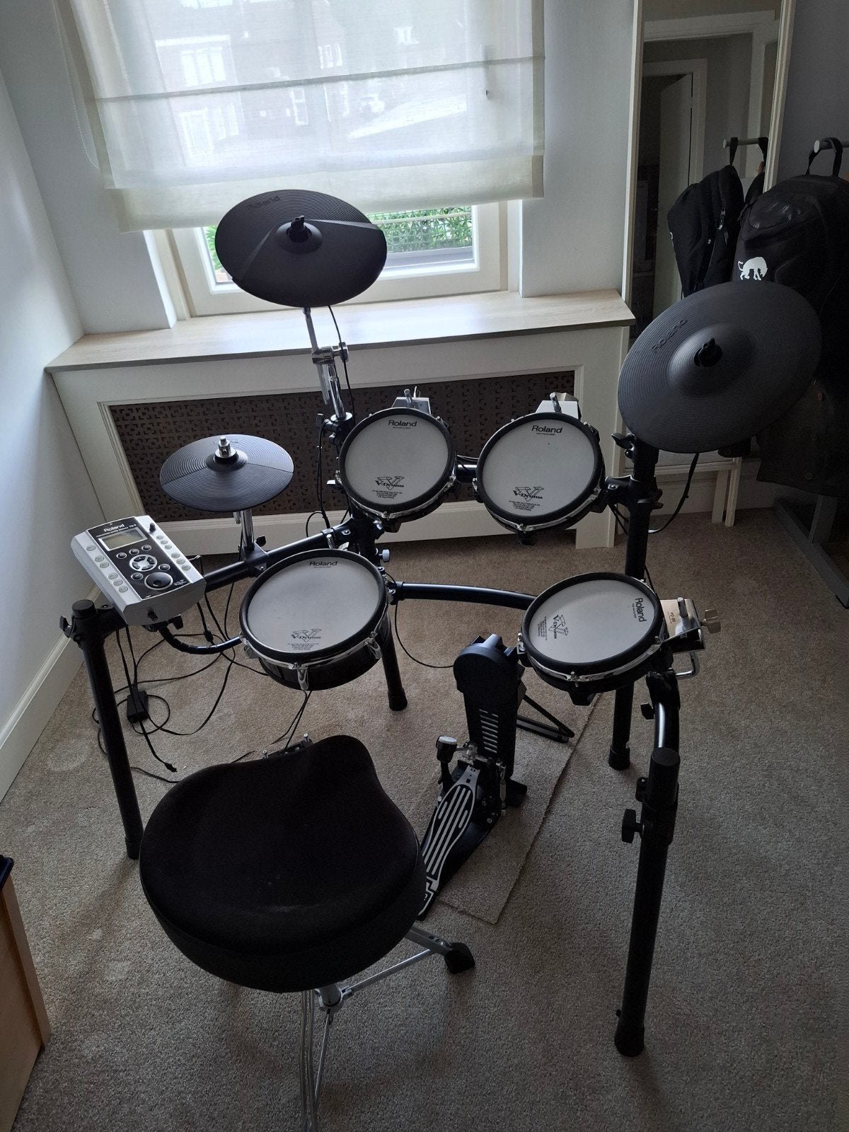 Roland TD-9 V-Drums elektronisch drumstel, Muziek en Instrumenten, Ophalen, Gebruikt, Roland, Elektronisch
