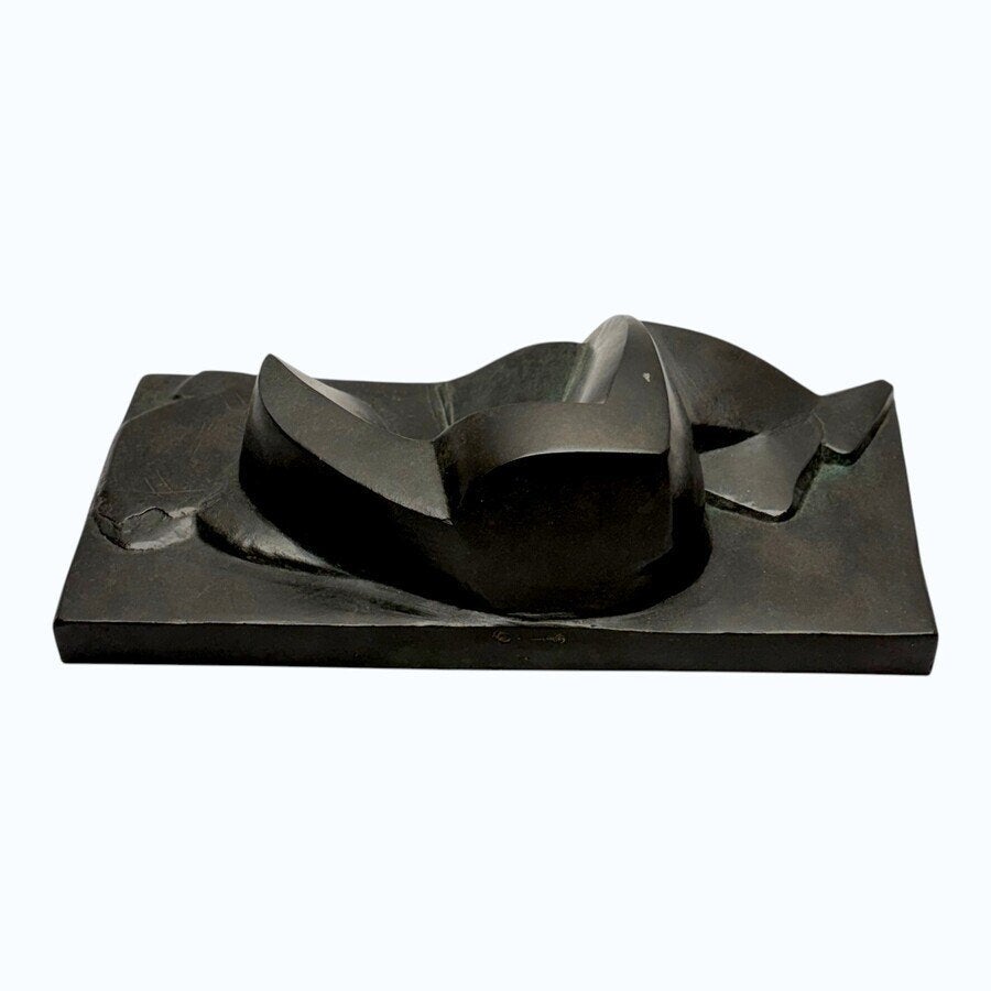 Bronzen "Topmodel III" 1993 - Guus Hellegers (1937-2019), Ophalen of Verzenden, Brons