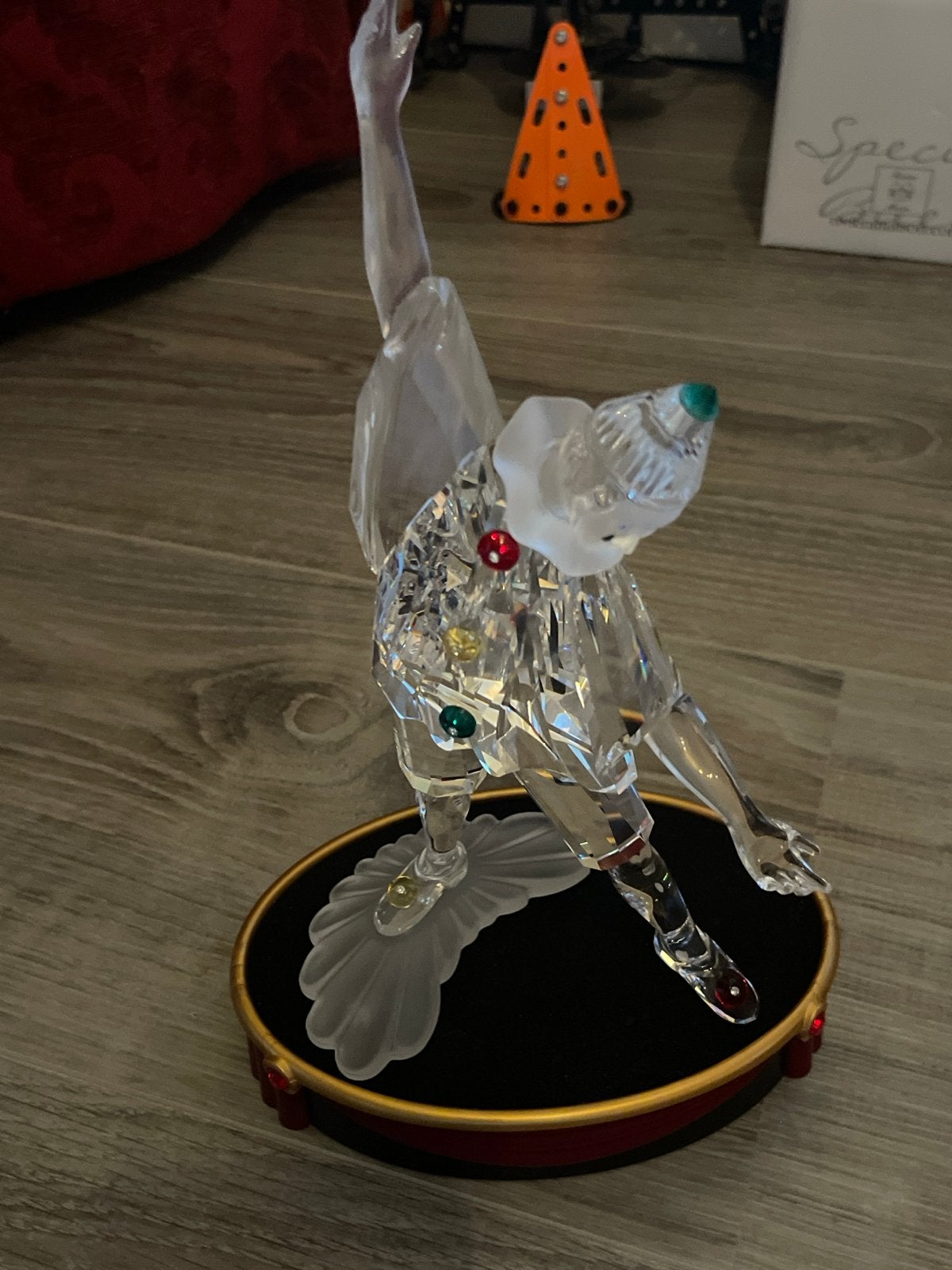 Swarovski SCS Pierrot 1999 Jaarlijkse Editie Kristalbeeldje, Ophalen of Verzenden, Zo goed als nieuw, Figuurtje