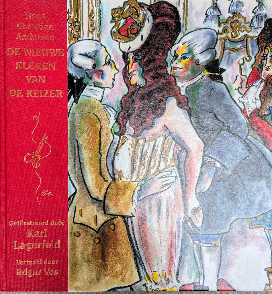 Karl Lagerfeld | Edgar Vos De kleren van de keizer (1993), Ophalen of Verzenden, Zo goed als nieuw, Edgar Vos