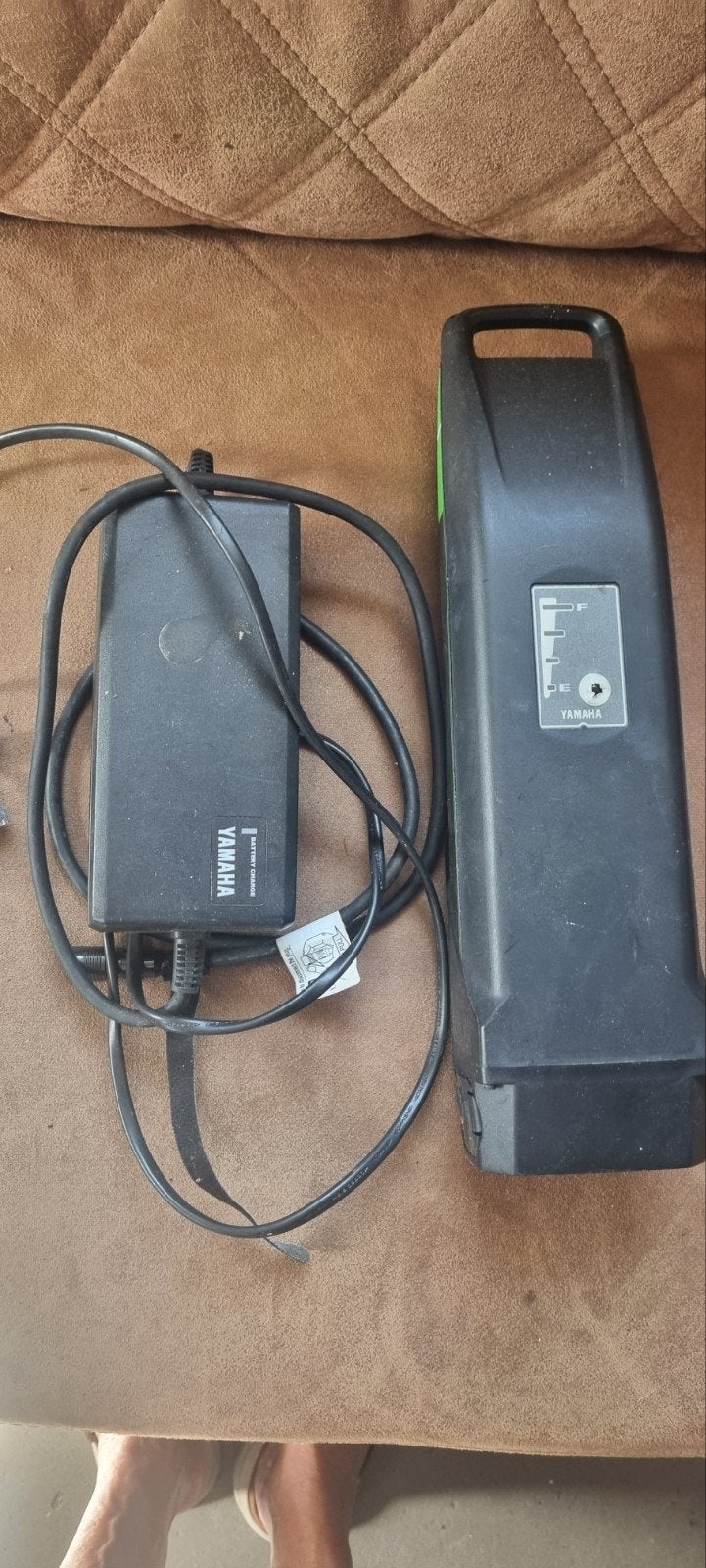 Yamaha E-bike Accu 400Wh met Oplader voor Batavus Dinsdag, Ophalen, Gebruikt