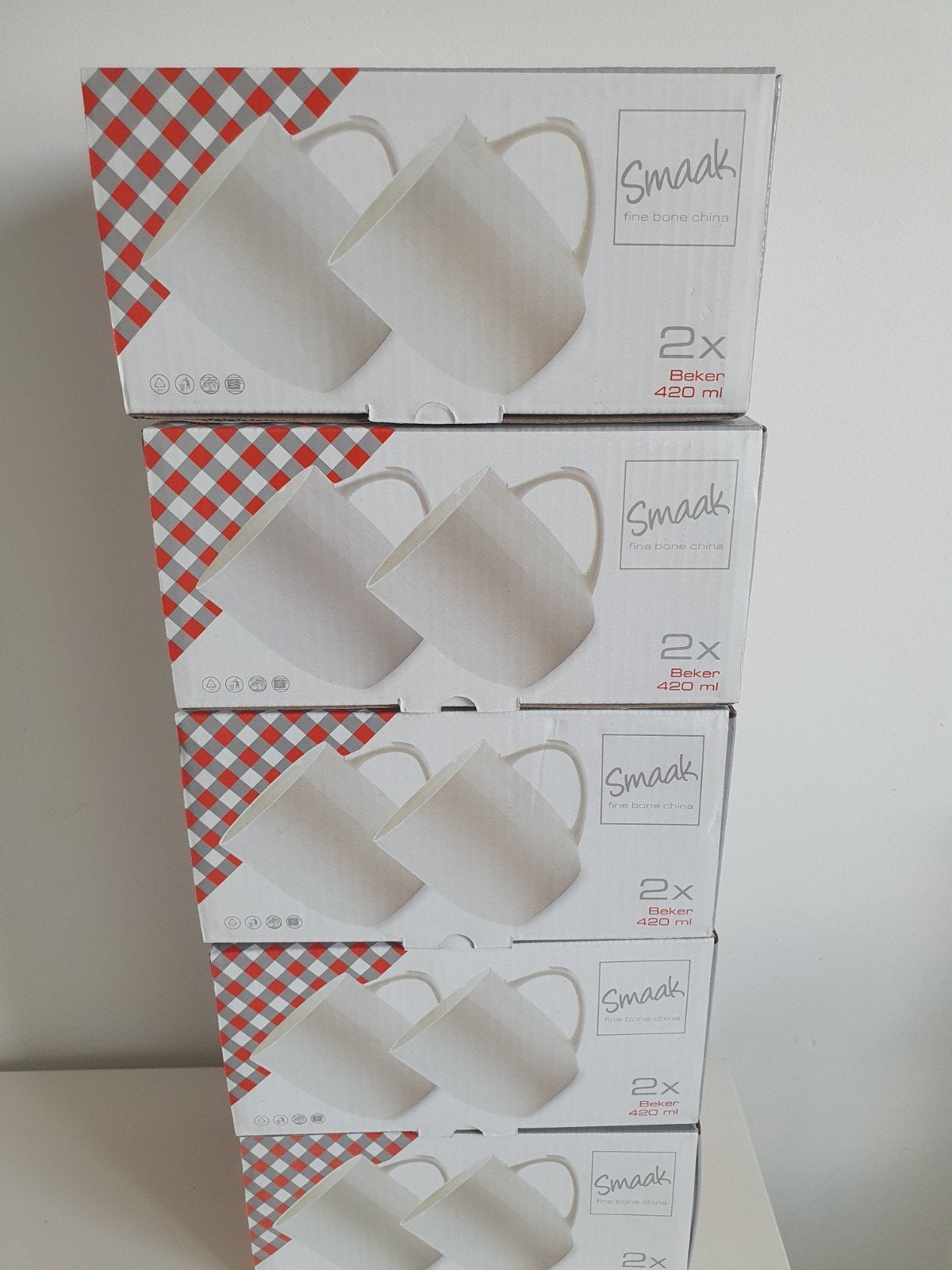 SMaak, FINE Bon China, 420 ml Beker/mokken . NIeuw, Ophalen of Verzenden