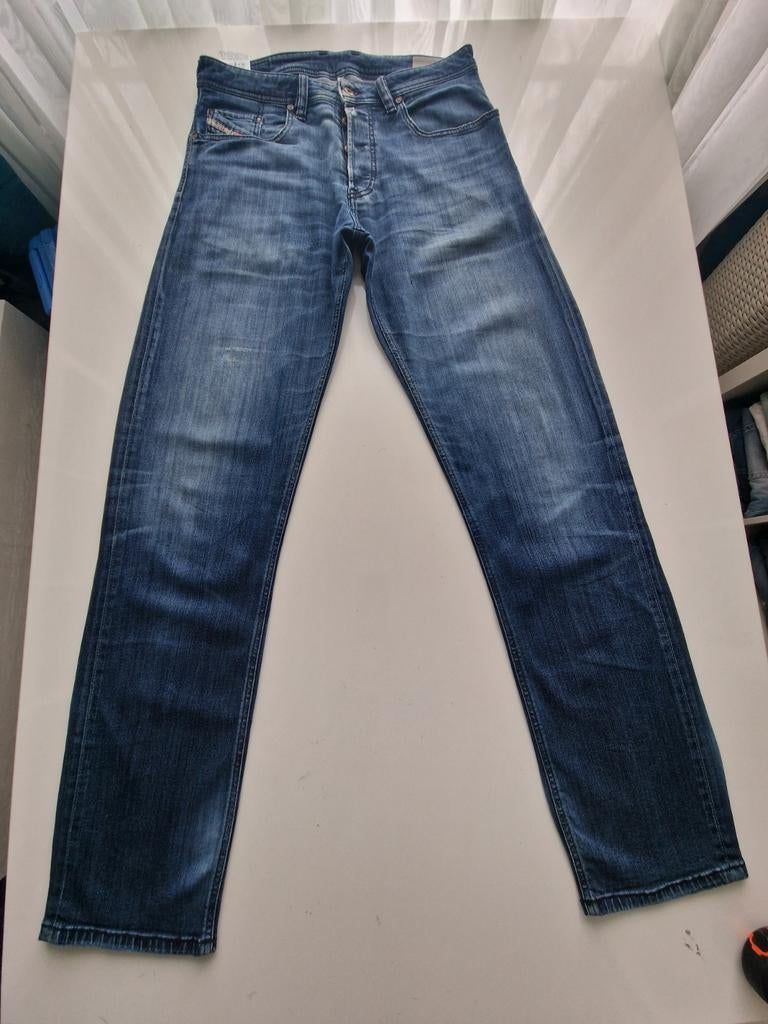 CLASSIC DIESEL LARKEE RELAXED STRETCH JEANS SIZE 30/34, Blauw, W32 (confectie 46) of kleiner, Ophalen of Verzenden, Gedragen