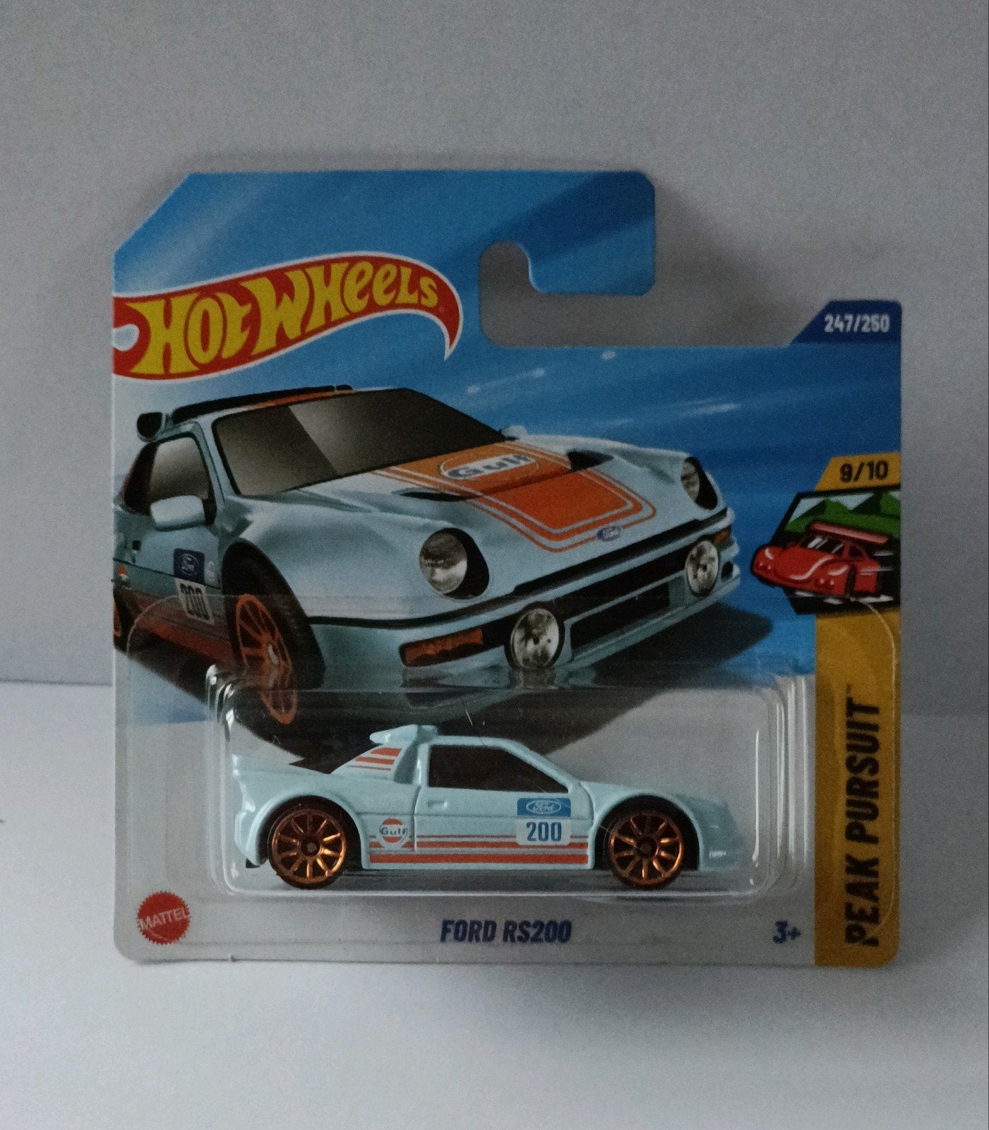 Hot Wheels Ford RS200 Gulf - Nieuw in verpakking, Ophalen of Verzenden, Nieuw, Auto