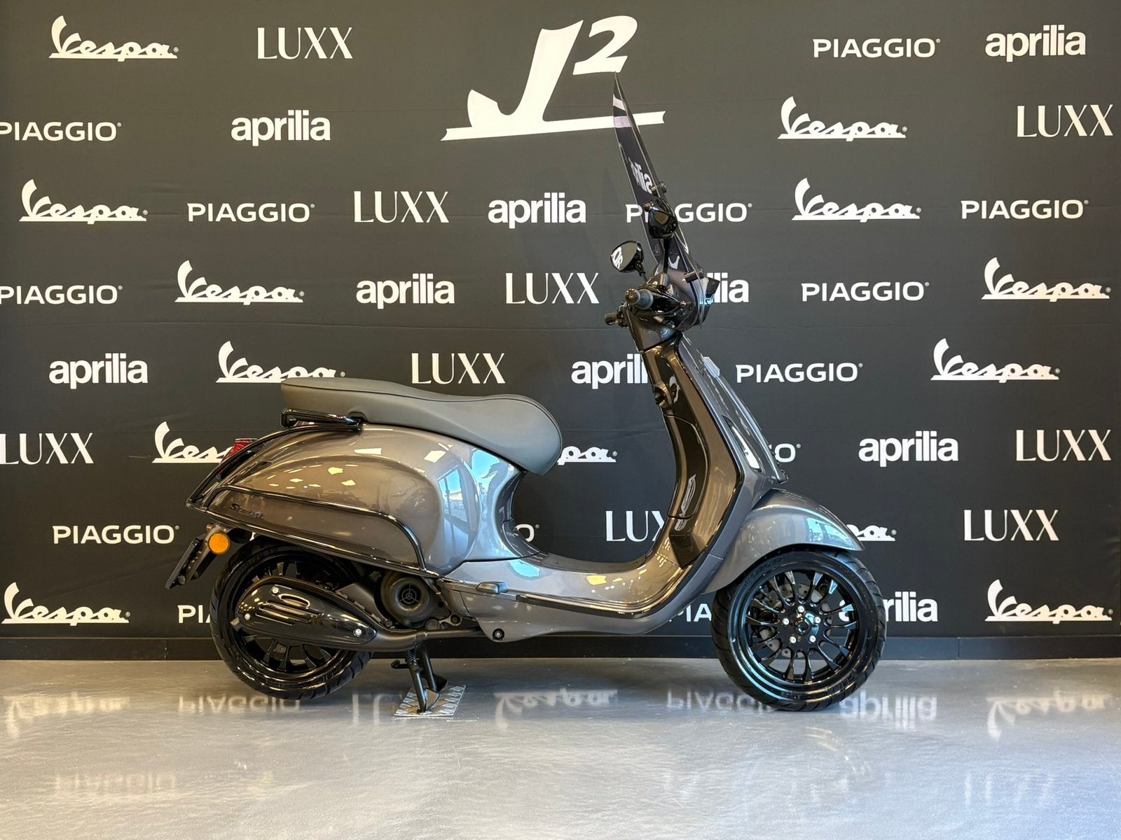 Vespa Sprint | Agaat Grijs | Brom | 2015 | 11148 km, Gebruikt, ., Ophalen of Verzenden, .