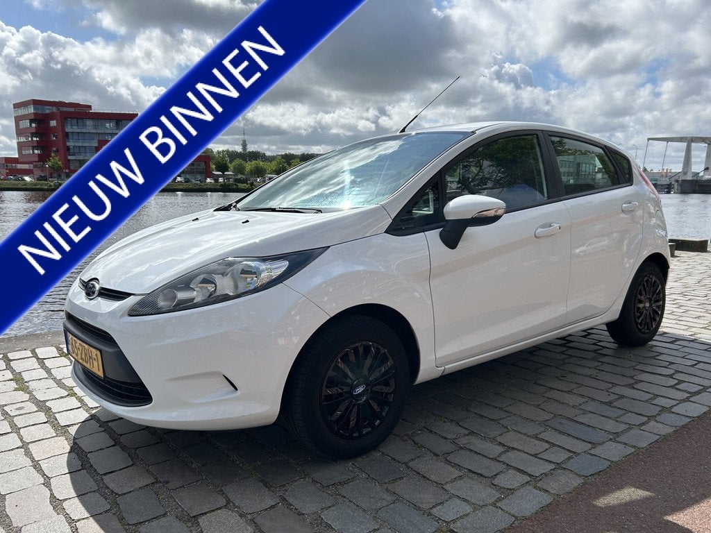 Ford Fiesta 1.25 Champion 5 Deurs Airco apk keurige auto, Voorwielaandrijving, Euro 5, Stof, 4 cilinders