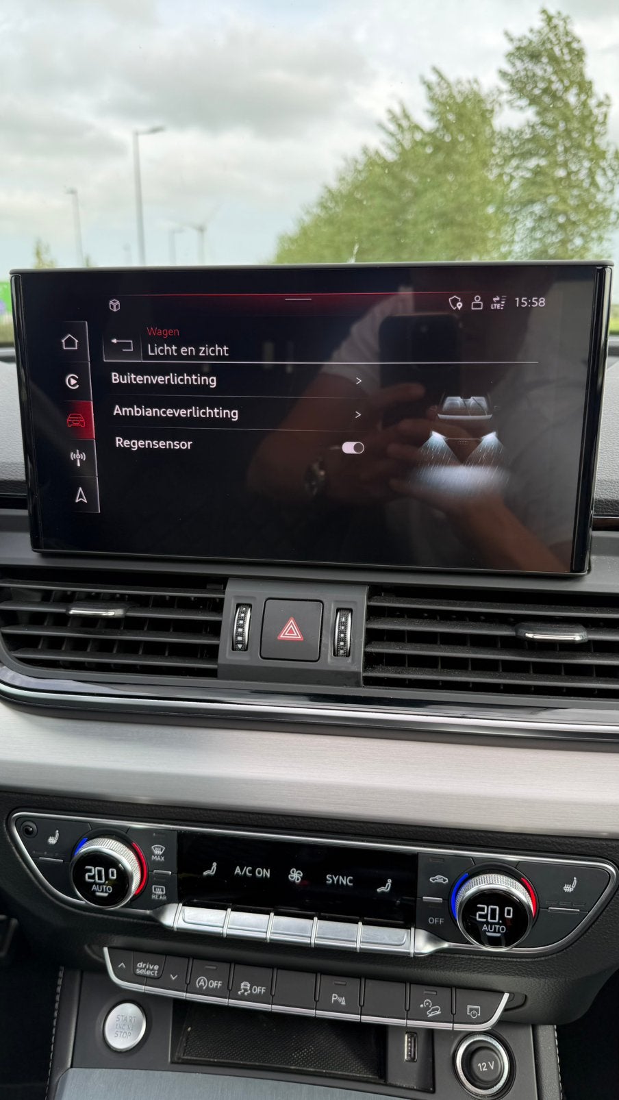 Foto 18 van Audi Q5 45 TFSI Mild hybrid 2021 Facelift Pano S-Line