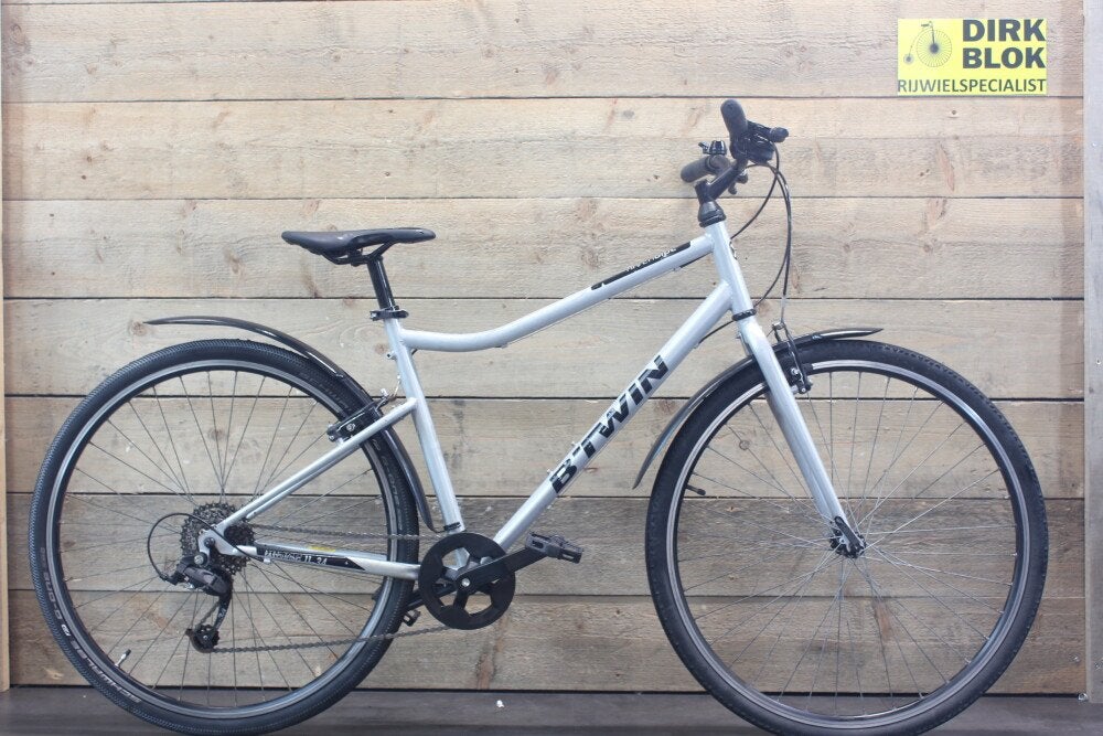 BTwin Riverside 120 sportfiets 8v grijs met 3 mnd garantie, Niet ingevuld, Gebruikt, Niet ingevuld, Niet ingevuld