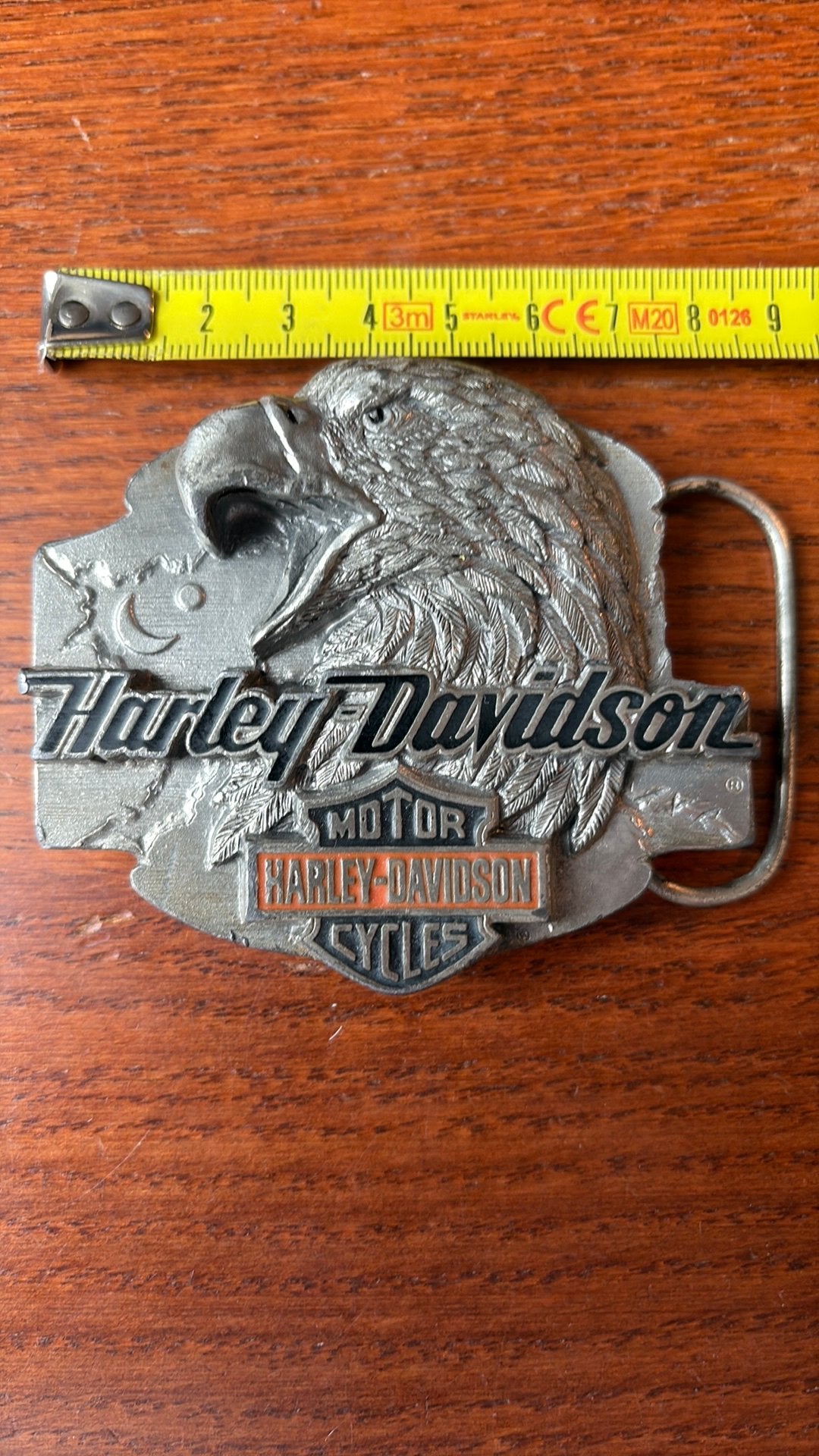 Buckle Riemgesp Harley Davidson, Losse buckle of gesp, Overige kleuren, Verzenden, Minder dan 95 cm