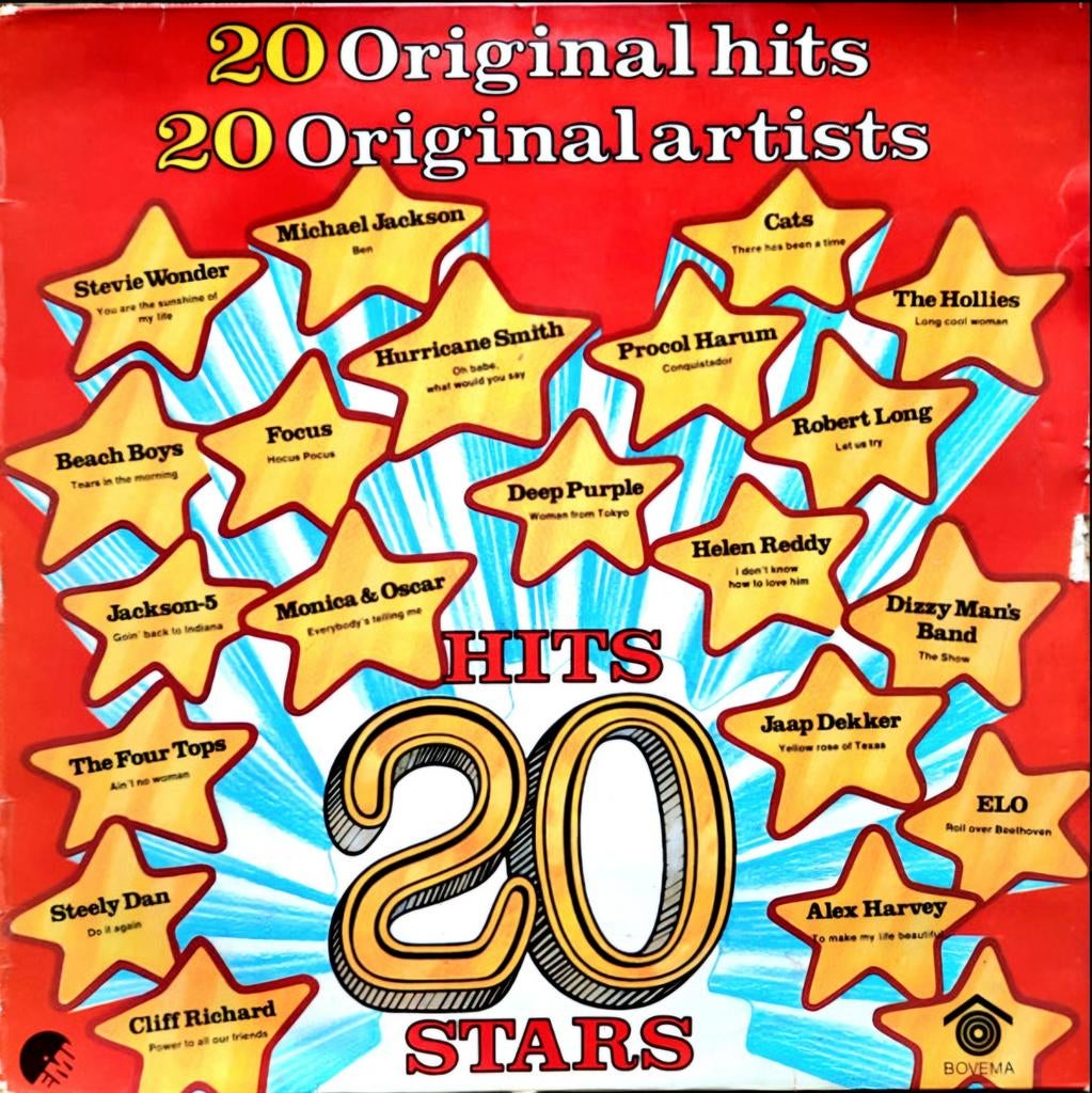 LP  VERZAMEL - 20 Original Hits & Stars, Ophalen of Verzenden, Gebruikt, 12 inch, Pop