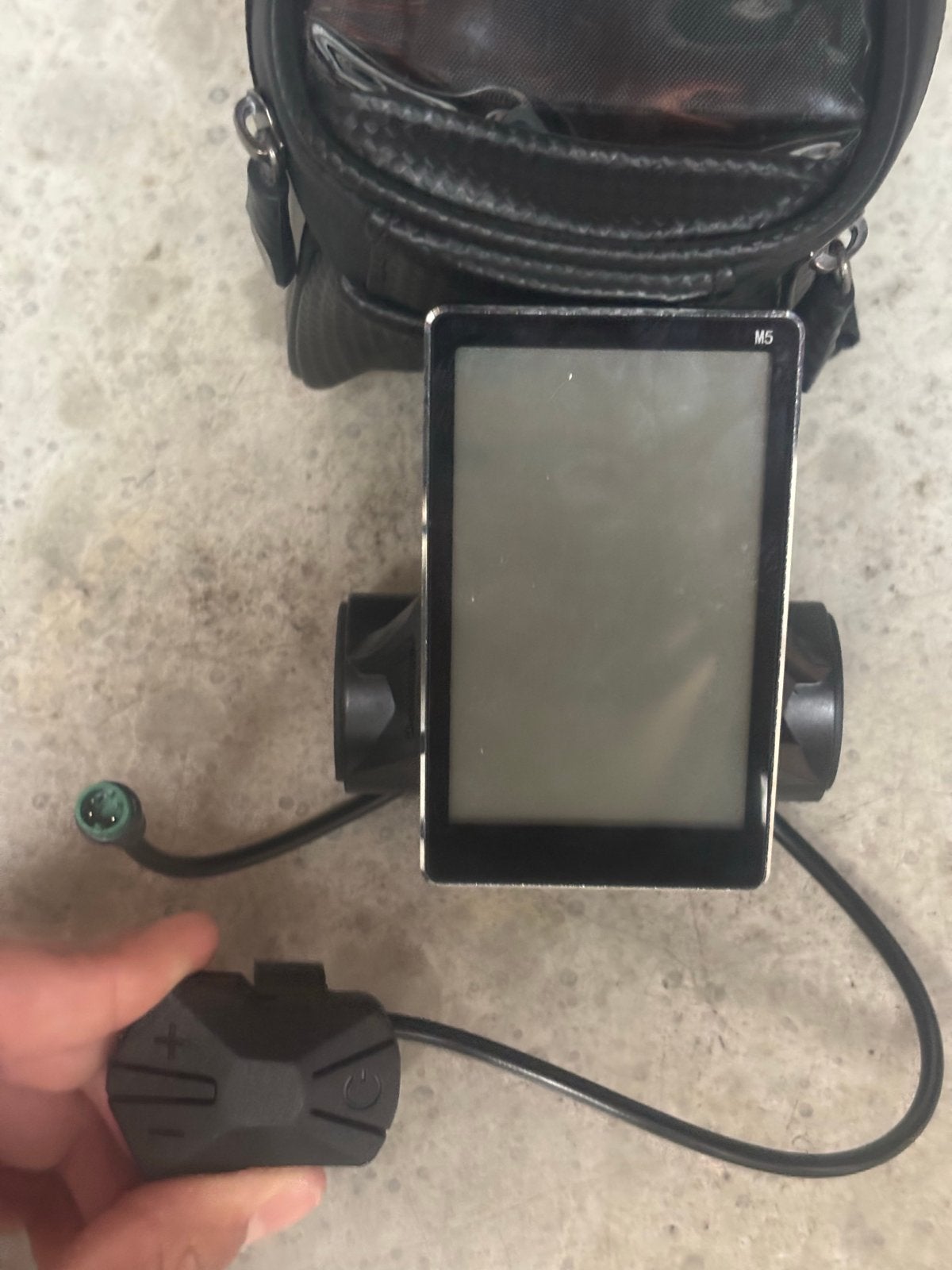 M5 Display opvoerbaar + kill switch 5 pin voor fatbike, Fietsen en Brommers, Ophalen, Zo goed als nieuw, Fatbike, Overige typen