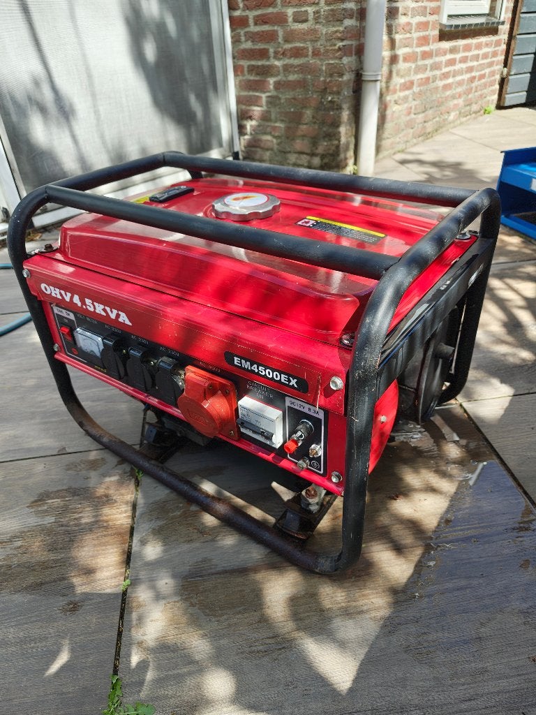Aggregaat, Ophalen, Gebruikt, Minder dan 5 kVA, Benzine
