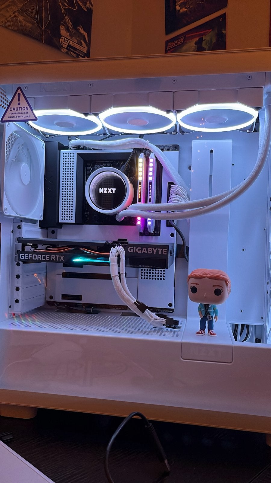 RTX 3060ti eagle oc 8gb, Ophalen of Verzenden, Zo goed als nieuw, Waterkoeling