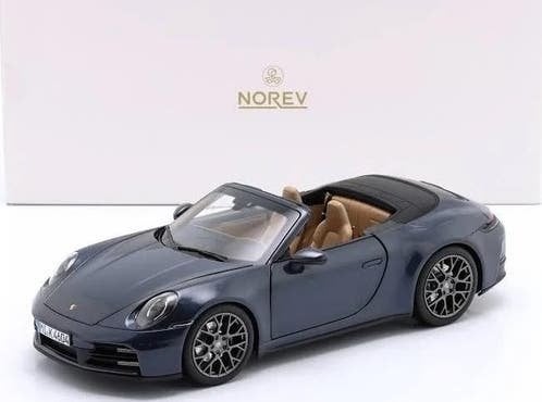 Porsche 911 (992) Carrera S Cabriolet Bouwjaar 2025, 1:18, 70-72 avenue de Bohlen 69120 Vaulx-en-Velin, Auto, Norev, Ophalen of Verzenden
