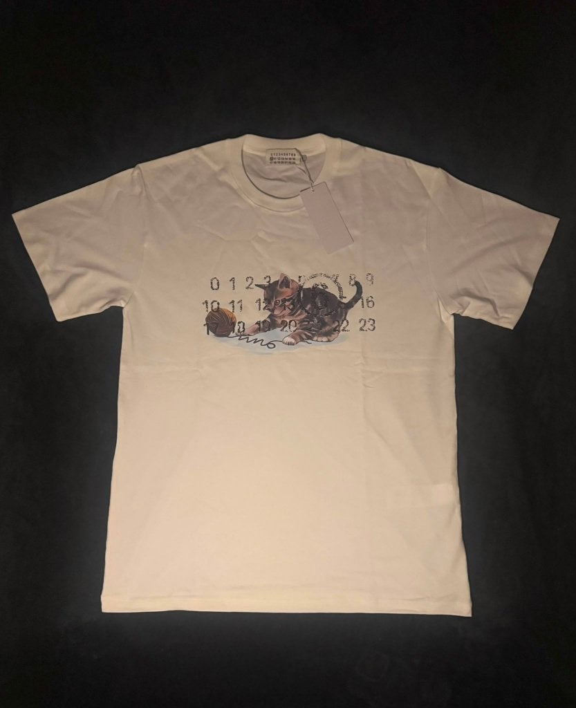 maison margiela t shirt, Verzenden, Wit, Maison margiela, Maat 56/58 (XL)