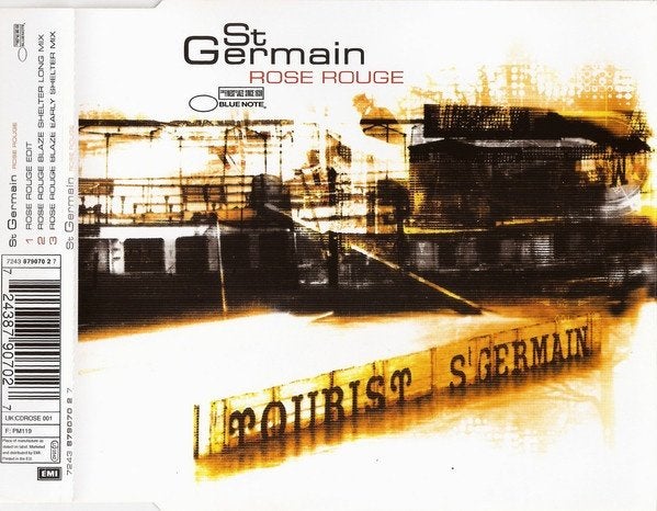 ST GERMAIN CD SINGLE ROSE ROUGE, Ophalen of Verzenden, Zo goed als nieuw, Pop