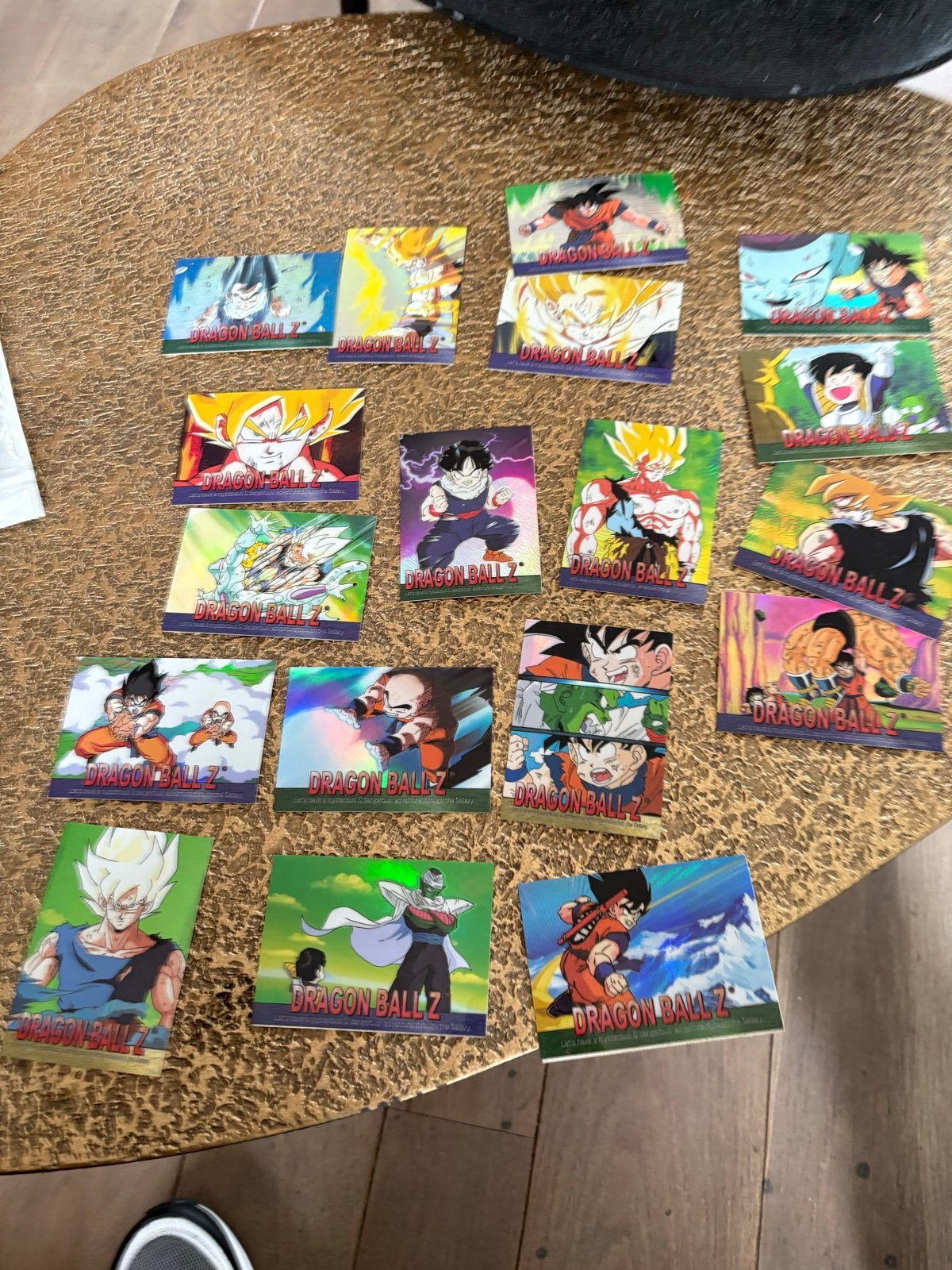 Dragon Ball Z Chrome Kaarten - Set van 20, Ophalen, Zo goed als nieuw
