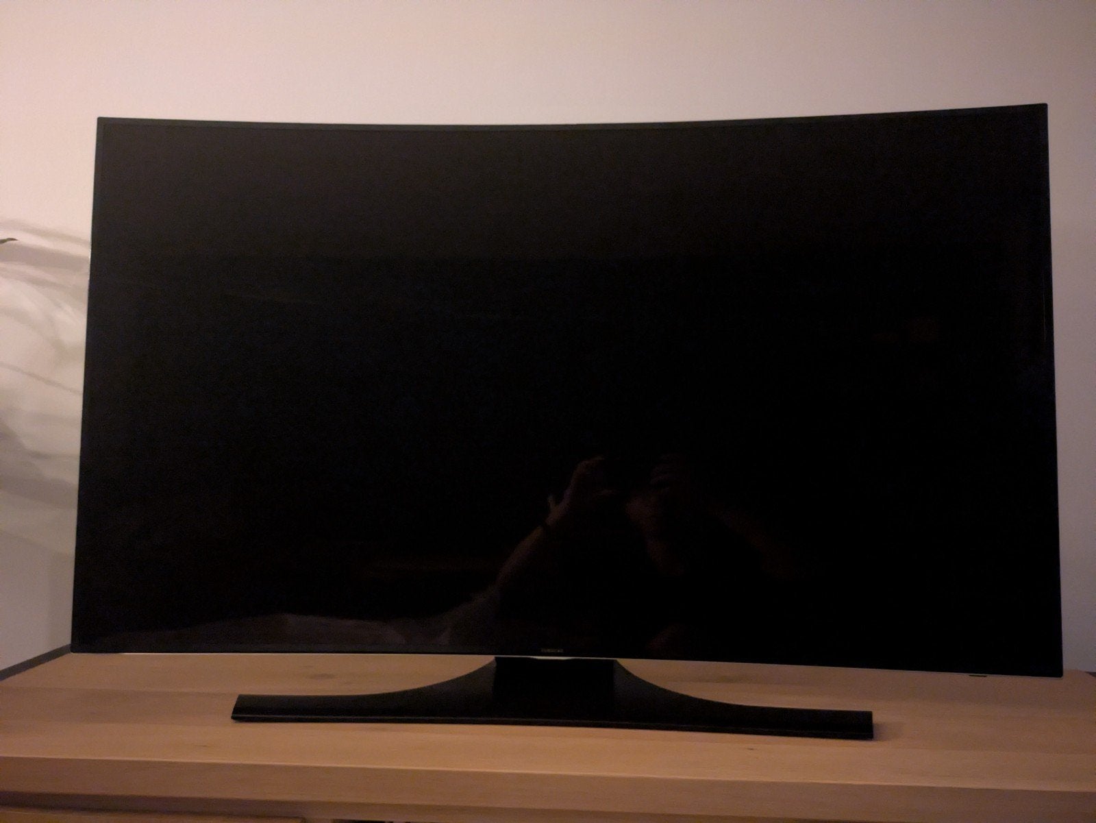 Samsung 55" Curved Smart TV, Ophalen, 50 Hz, Samsung, 100 cm of meer