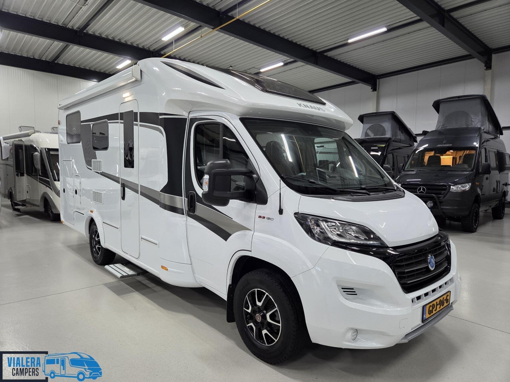 Knaus Sun Ti 650 MEG Platinum *Automaat* Dubbele bodem, Caravans en Kamperen, Automaat, Tot en met 2, 6 tot 7 meter, Bedrijf