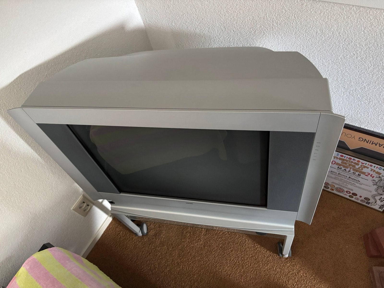 Loewe vitros tv. Mat grijs, 100 cm diagonaal 68, Audio, Tv en Foto, Televisies, Ophalen, Gebruikt, 50 Hz, Overige merken