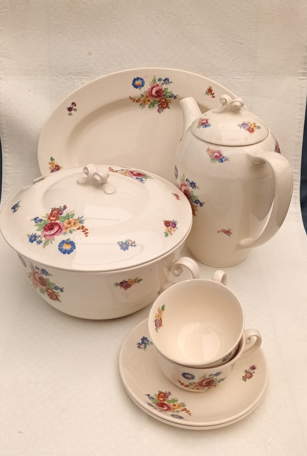 Boudewijn servies.                                  als-set, Ophalen of Verzenden