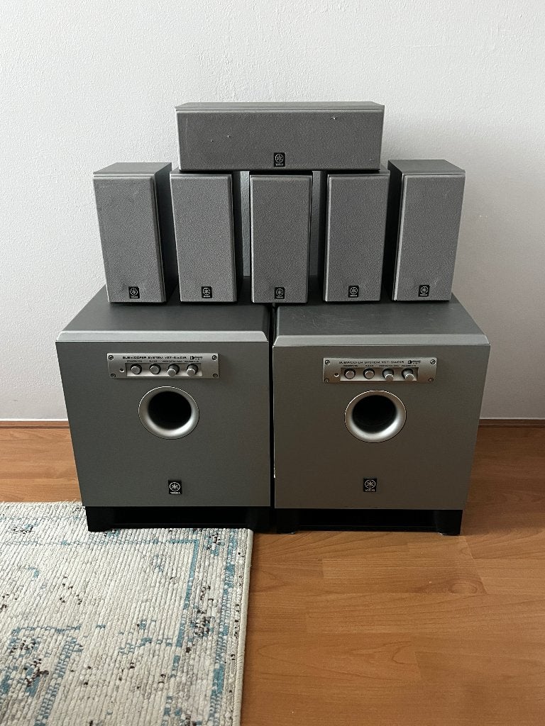 Yamaha surround 7.1 luidspreker set, Gebruikt, Yamaha, Ophalen of Verzenden, 60 tot 120 watt