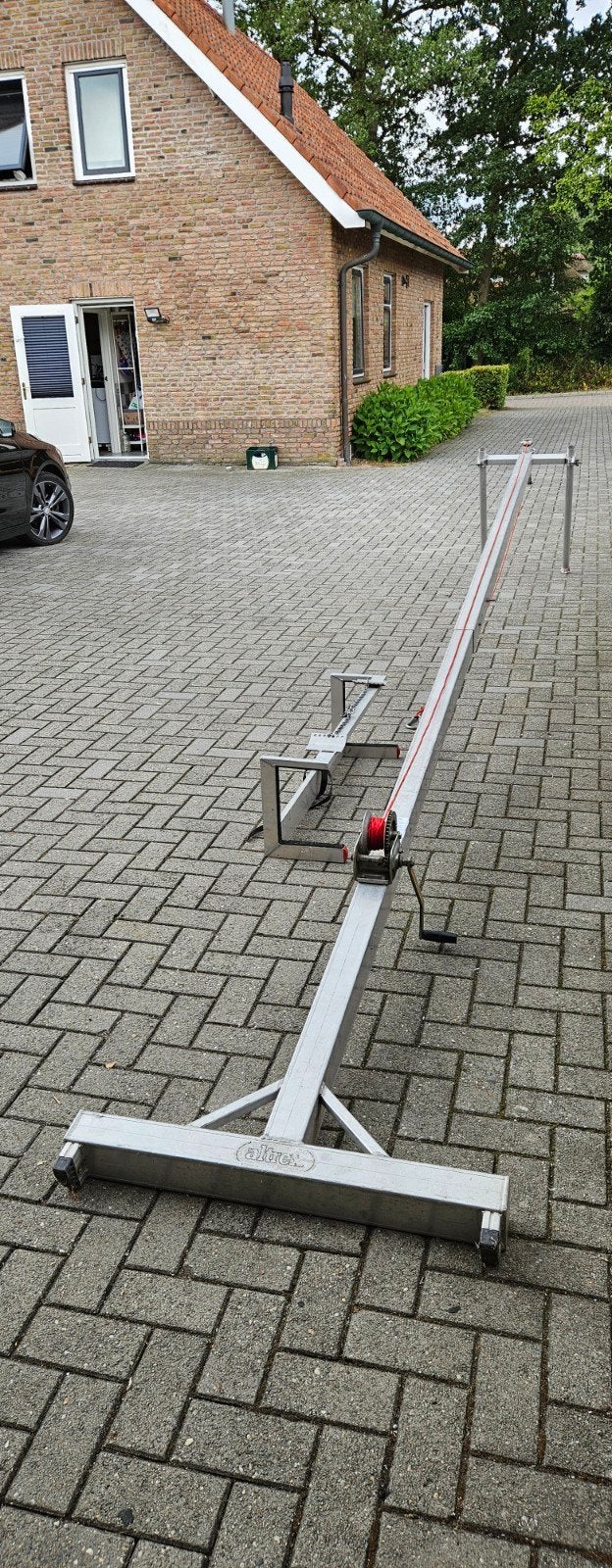 Altrex Gevelridder met steun voor rolluiken, Doe-het-zelf en Verbouw, Ladders en Trappen, Ophalen