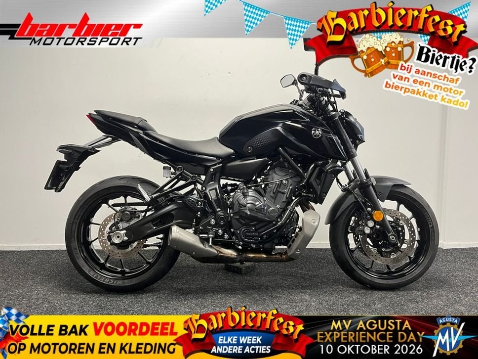 ⭐️⭐️Yamaha MT 07 ABS MT07 (bj 2023)⭐️⭐️, Motoren, 700 cc, 2 cilinders, Motorrijbewijs A, Bedrijf