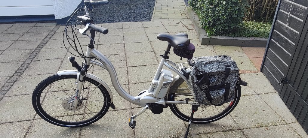 Flyer C8  Premium de Luxe elektrische fiets, Gebruikt, 47 tot 51 cm, 50 km per accu of meer, Ophalen