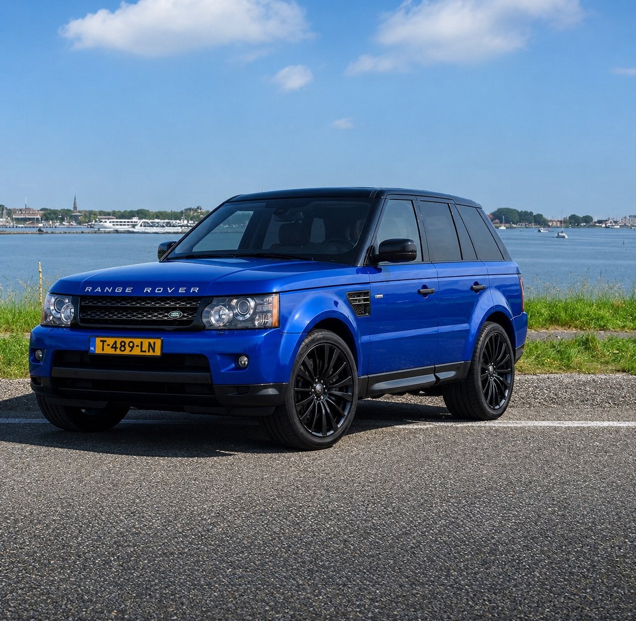Land Rover Range Rover (sport) 3.0  TDV6 VOLL OPTIE, Auto's, Automaat, 313 €/maand, 2993 cc, Blauw