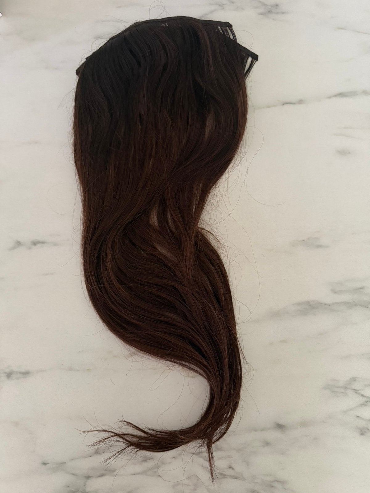 Extensions echt haar., Ophalen of Verzenden, Zo goed als nieuw, Pruik of Haarverlenging