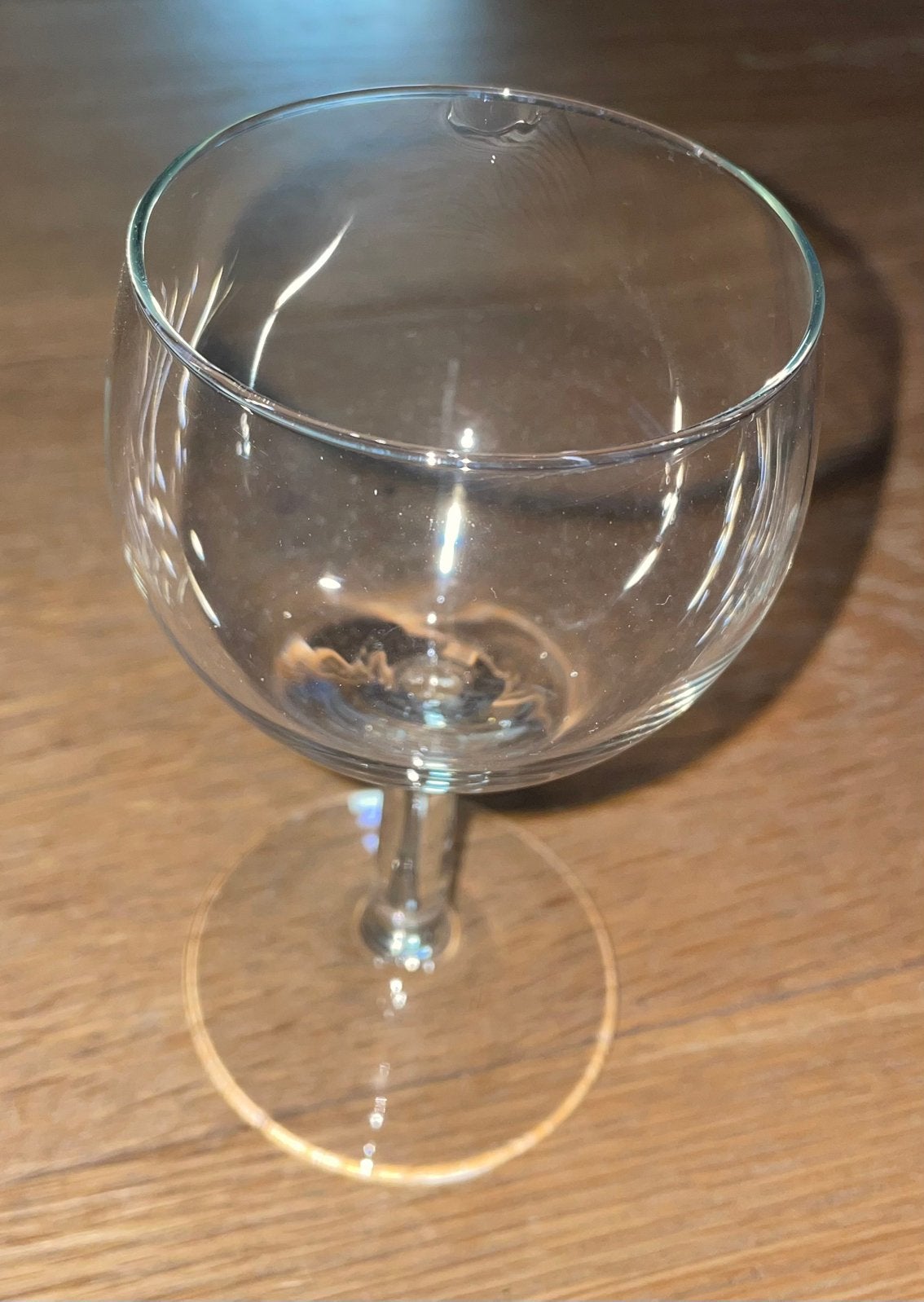Wijnglazen rode 4 stuks wijn glas, Ophalen of Verzenden, Zo goed als nieuw, Overige typen