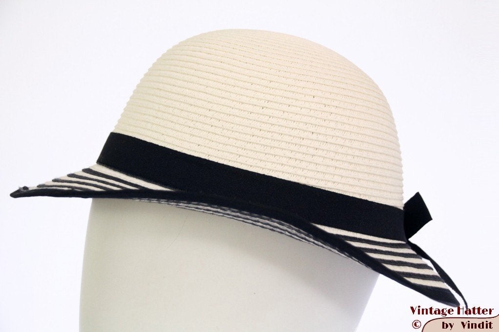 Meisjes zomerhoed wit en blauw 52 en 56 nieuw, Kinderen en Baby's, Meisje, Hoed, Nieuw, Ophalen of Verzenden