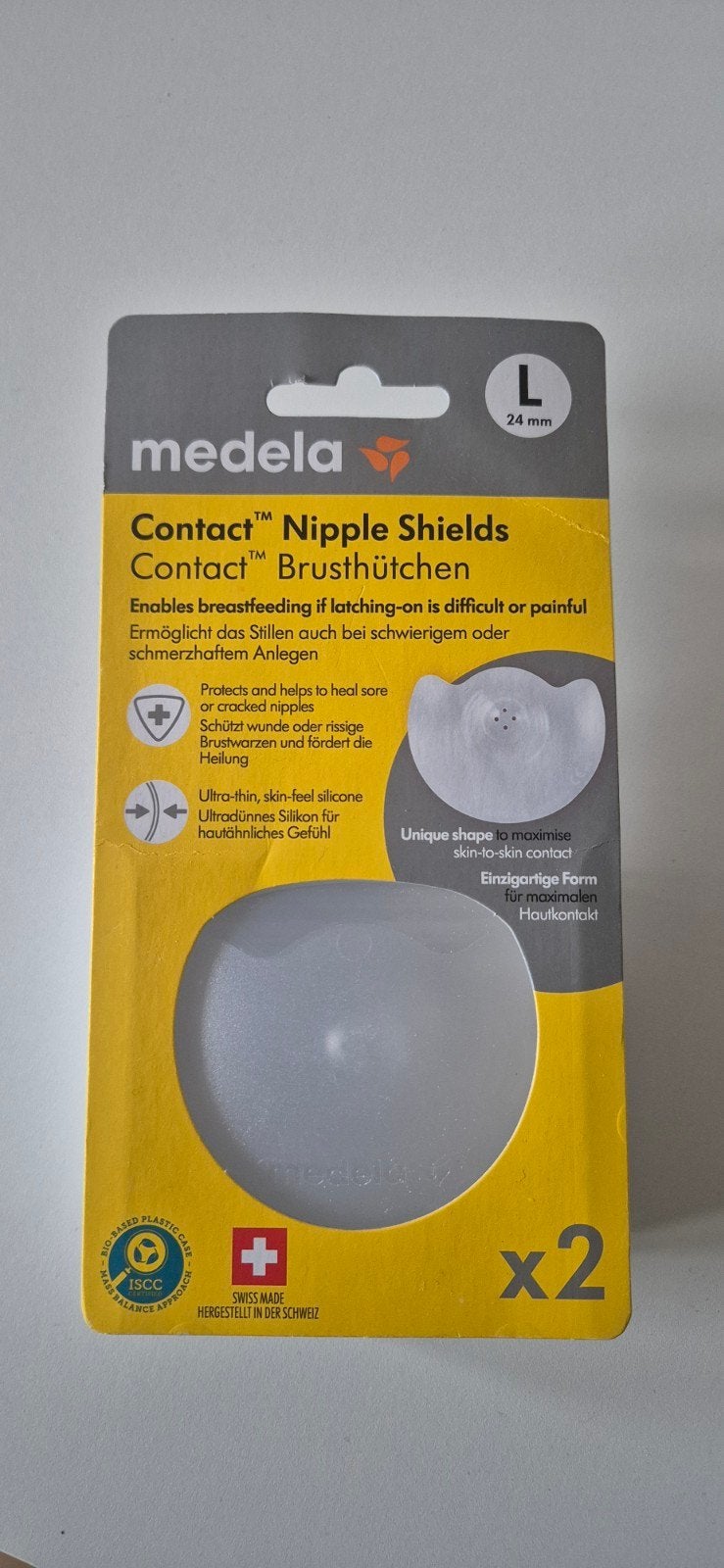 Medela Contact Tepelhoedjes Maat L (24mm) - Nieuw, Ophalen, Nieuw