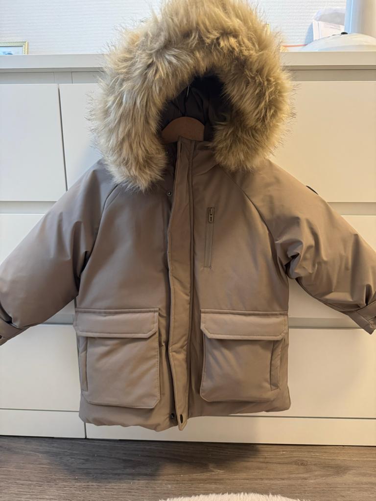 Zara Winterjas, Kinderen en Baby's, Kinderkleding | Maat 104, Zo goed als nieuw, Jongen, Jas, Ophalen