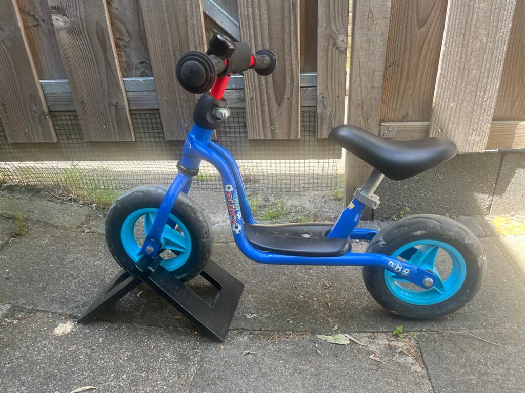 Puky Loopfiets Blauw, Kinderen en Baby's, Speelgoed | Buiten | Voertuigen en Loopfietsen, Zo goed als nieuw, Loopfiets, Ophalen