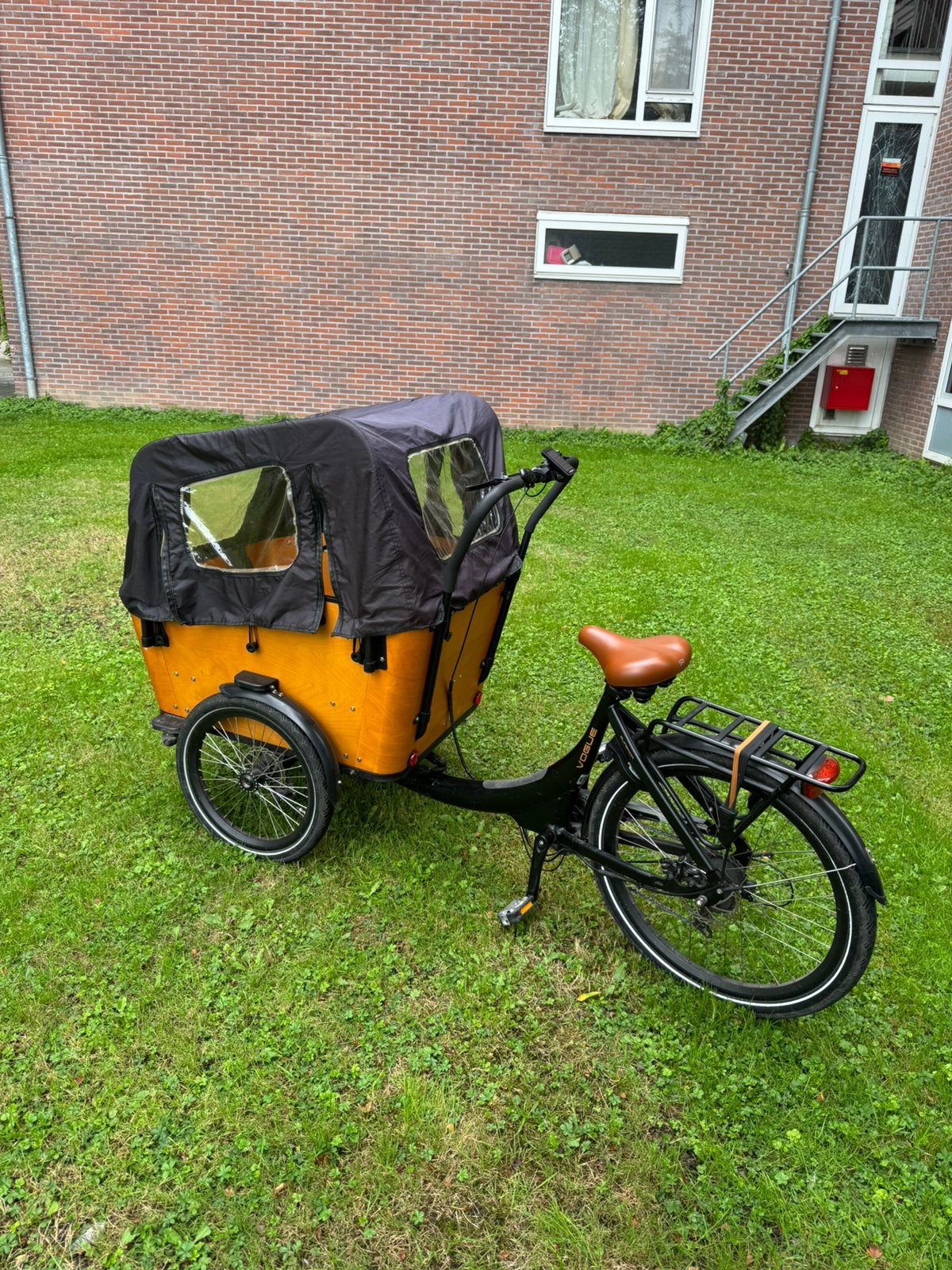 Vogue Superior Deluxe Elektrische Bakfiets, Overige merken, 4 kinderen of meer, Elektrisch, Ophalen of Verzenden