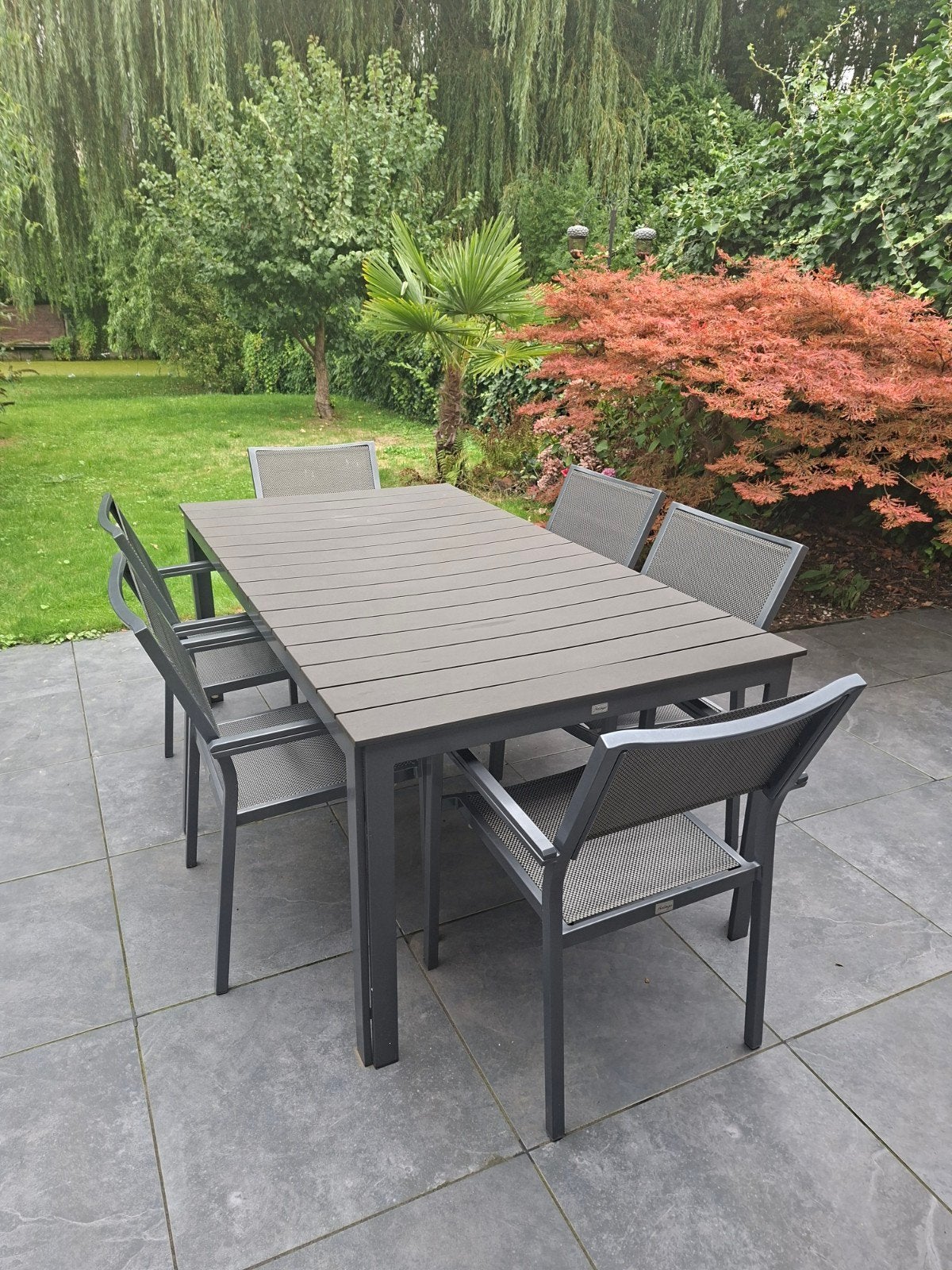 tuinset, Ophalen, Gebruikt, Aluminium