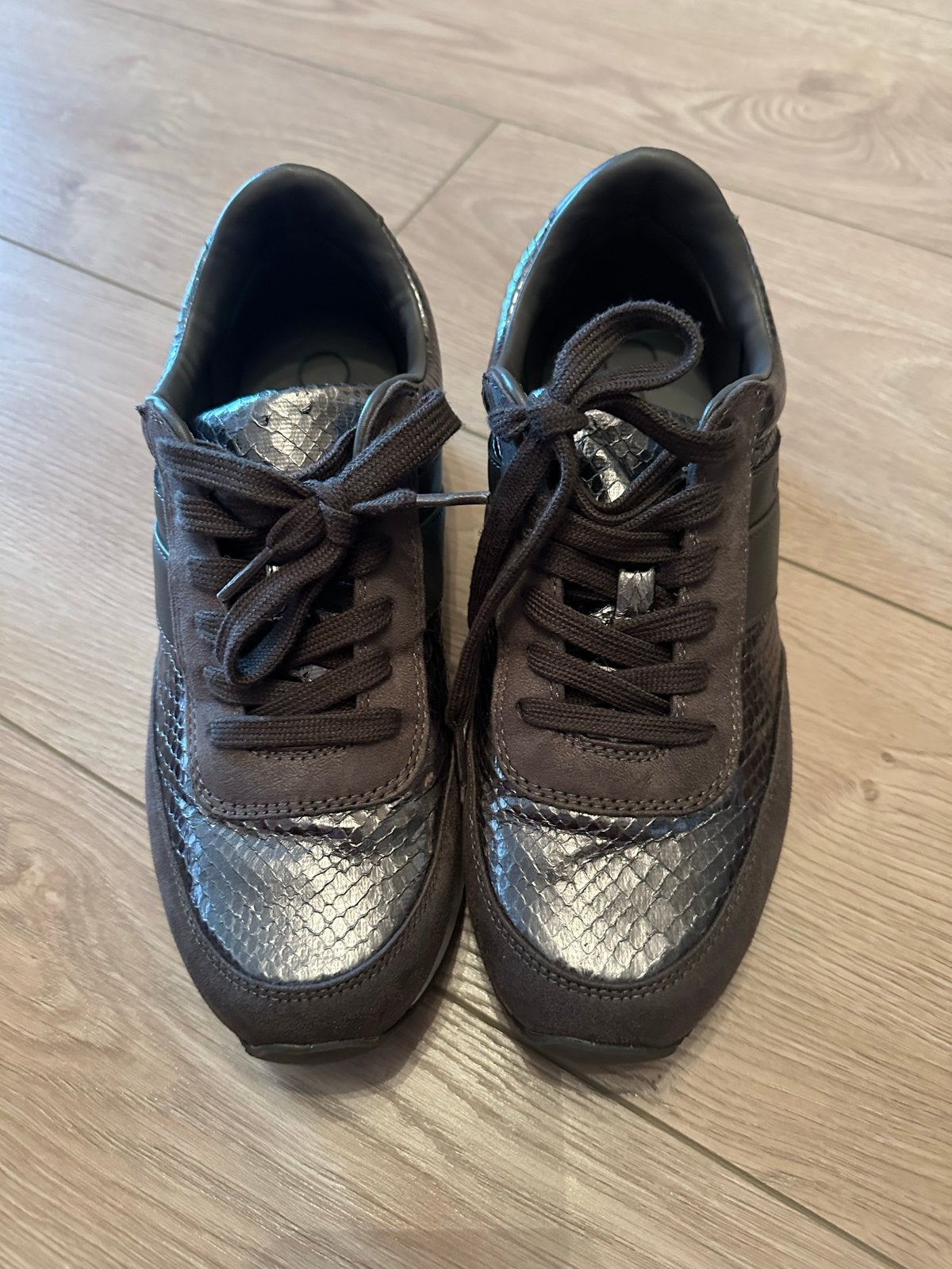 Calvin Klein sneakers maat 38, Ophalen of Verzenden, Gedragen, Bruin, Sneakers of Gympen