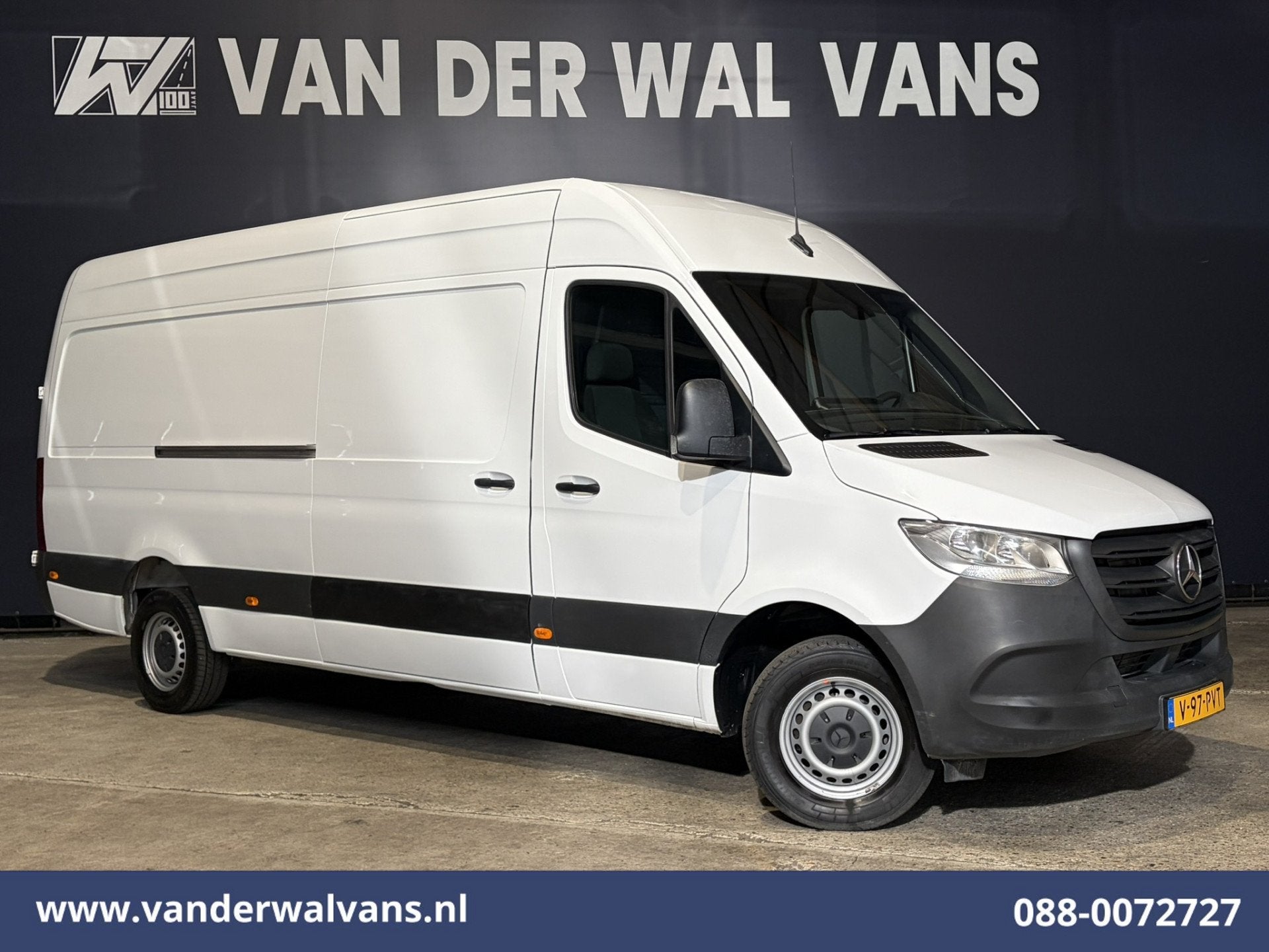 Mercedes-Benz Sprinter 315 CDI 150pk L3H2 Euro6 Airco | Came, Gebruikt, 4 cilinders, Wit, Bedrijf