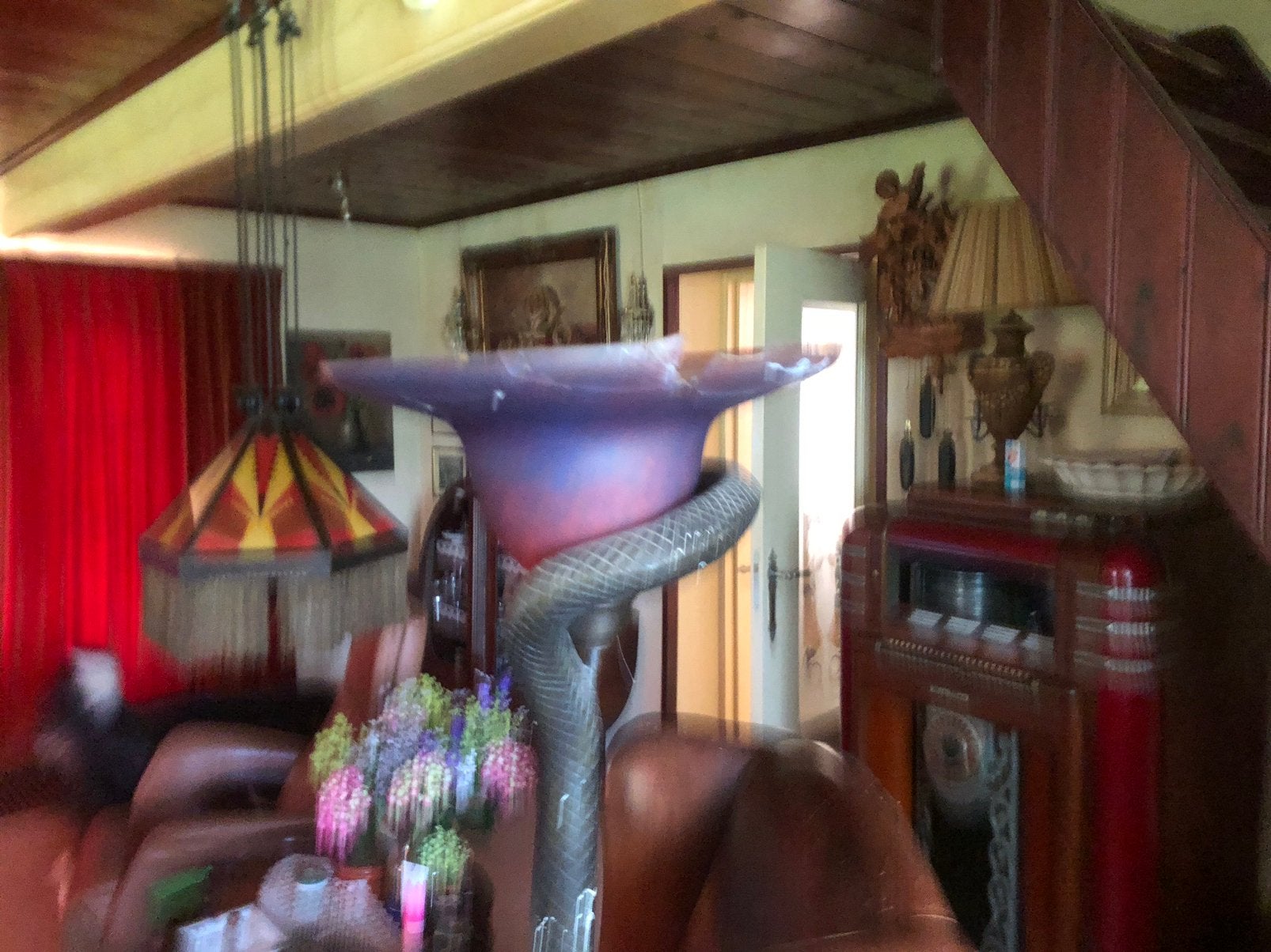 Gezocht lampenkap voor cobra lamp, Ophalen of Verzenden, Zo goed als nieuw, Rond