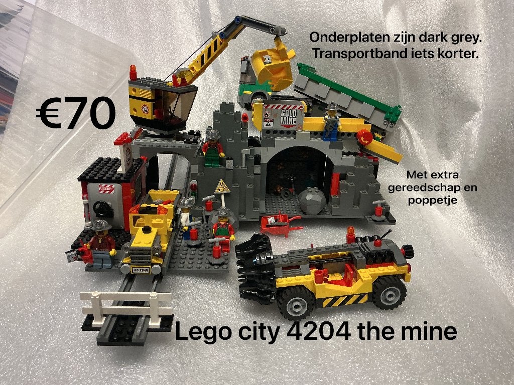 lego the mine 4204, Ophalen of Verzenden