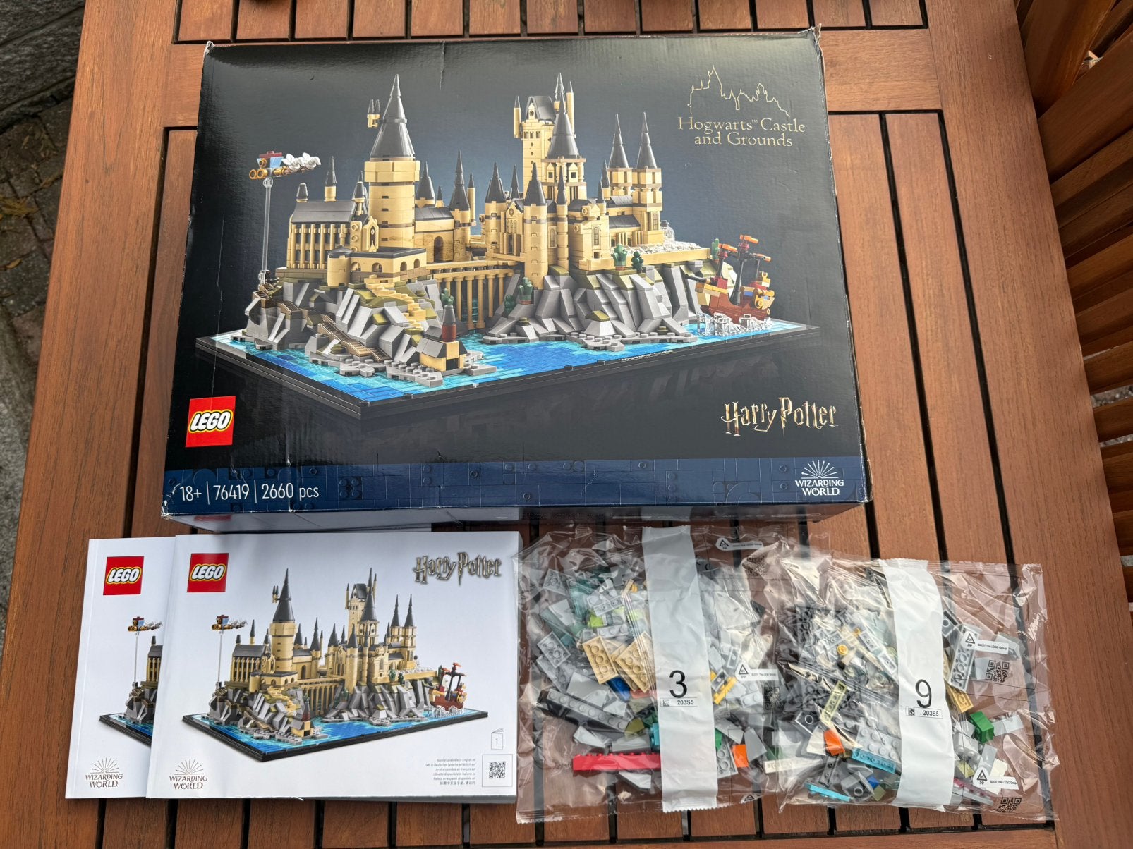 Lego Harry Potter Hogwarts Castle and Grounds, Lego, Ophalen of Verzenden, Compleet, Complete set
